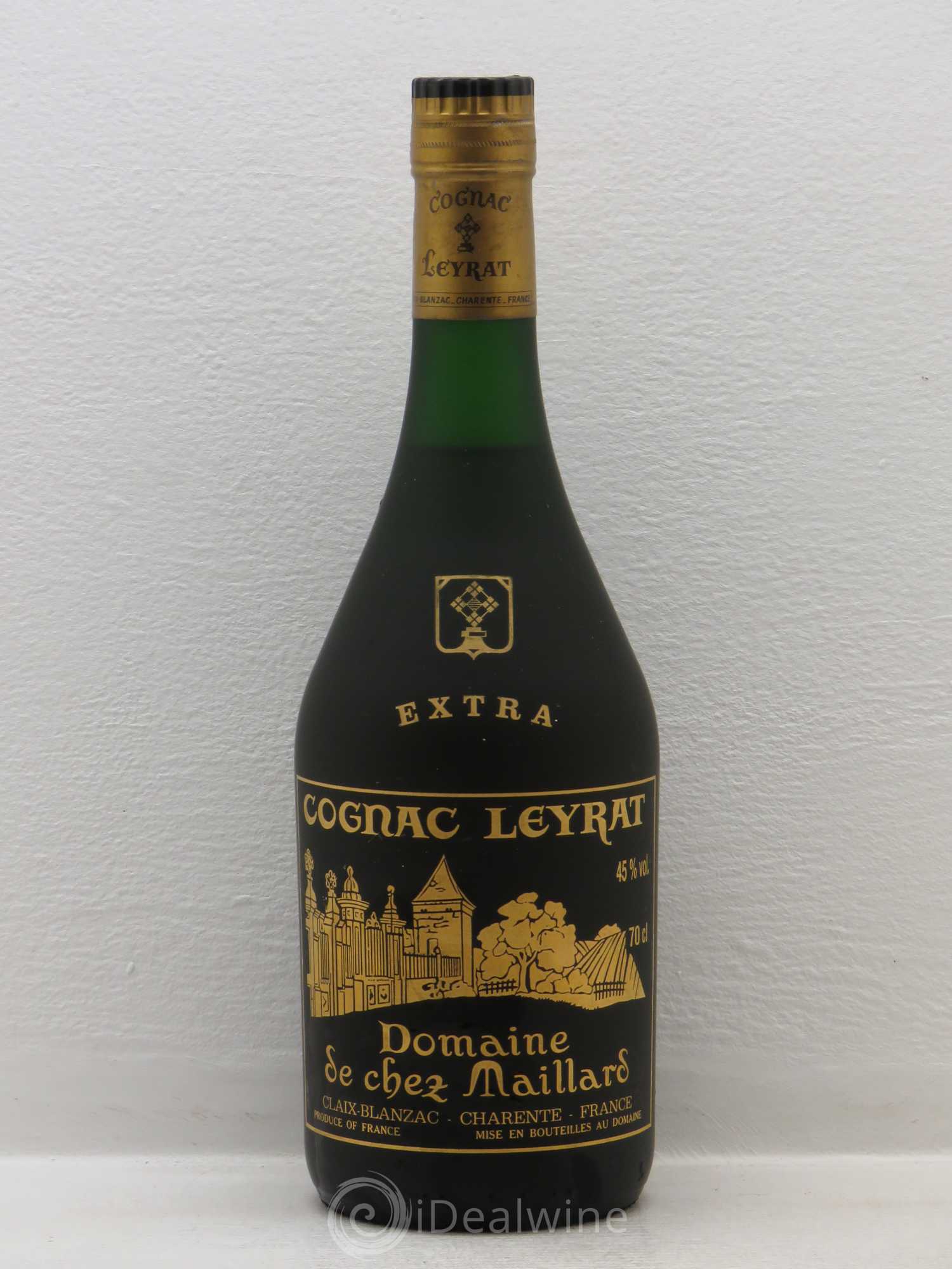 Cognac Cognac Leyrat Domaine de chez Maillard Extra 45% - Posten von 1 Flasche - 0