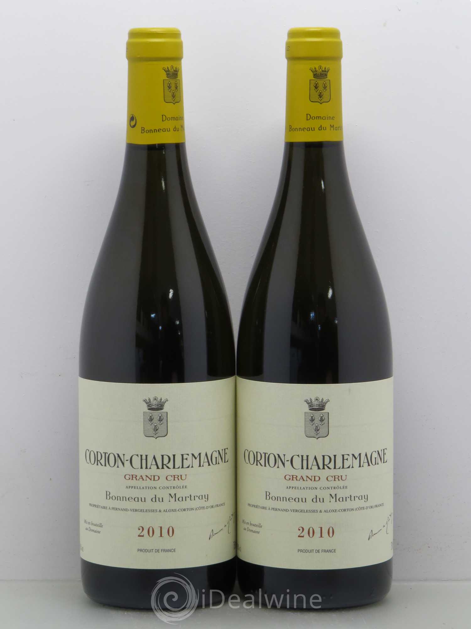 Corton-Charlemagne Grand Cru Bonneau du Martray (Domaine) 2010 - Lot of 2 bottles - 0