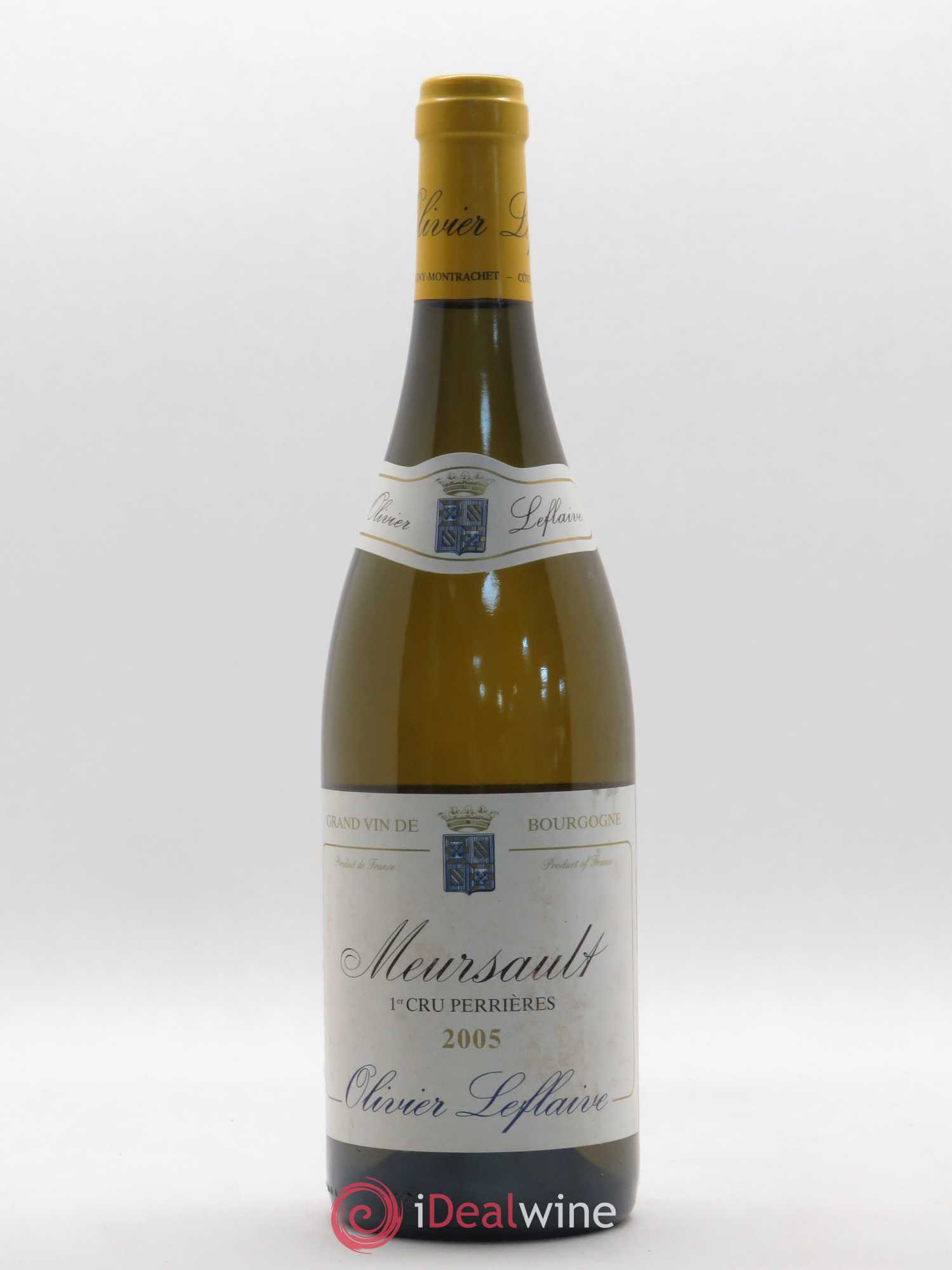 Meursault 1er Cru Perrières Olivier Leflaive 2005 - Lot de 1 bouteille - 0