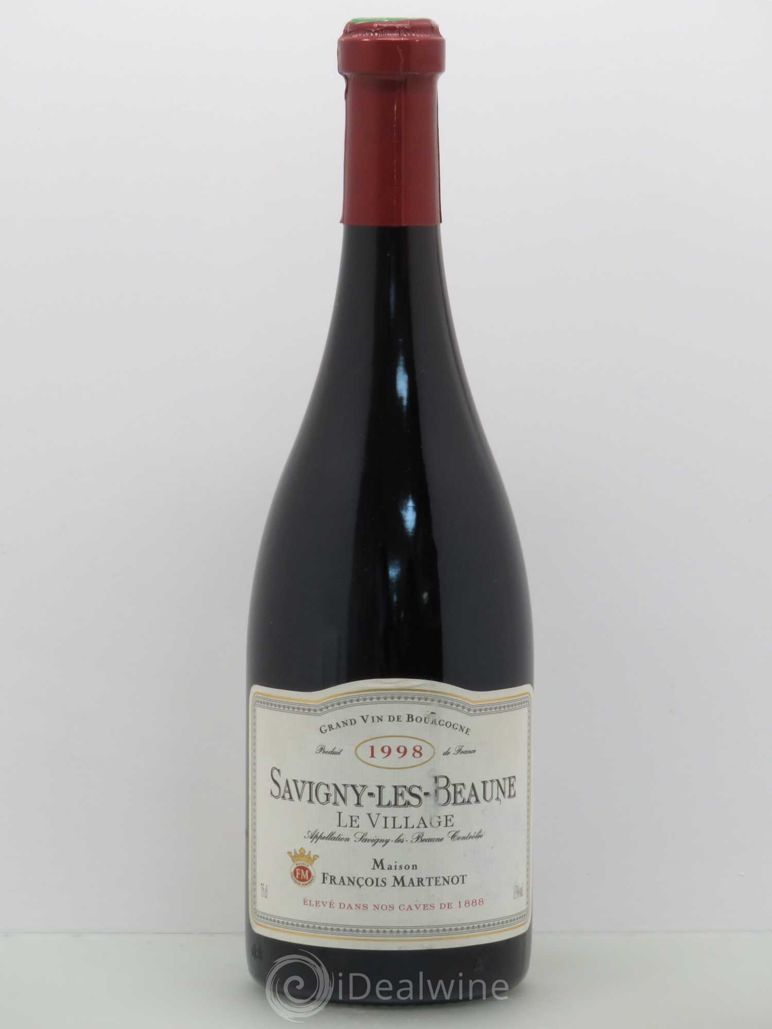 Savigny-lès-Beaune Le Village Maison François Martenot (sans prix de réserve) 1998 - Lot de 1 bouteille - 0