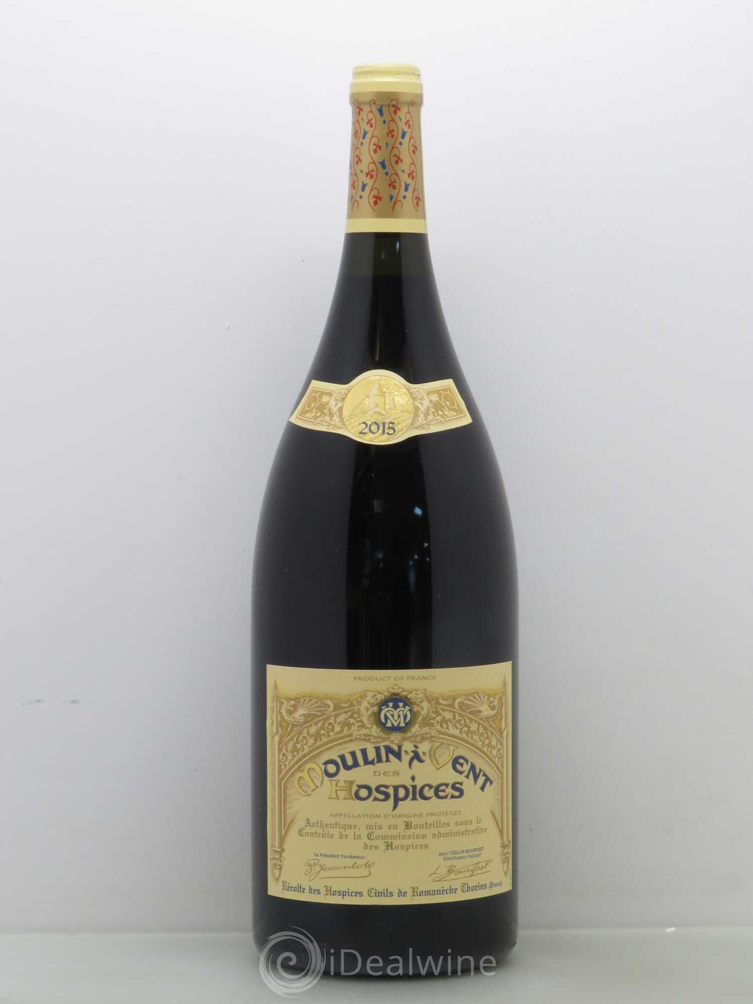 Moulin à Vent Domaine des hospices civils de Romanèche Thorin 2015 - Lot de 1 magnum - 0