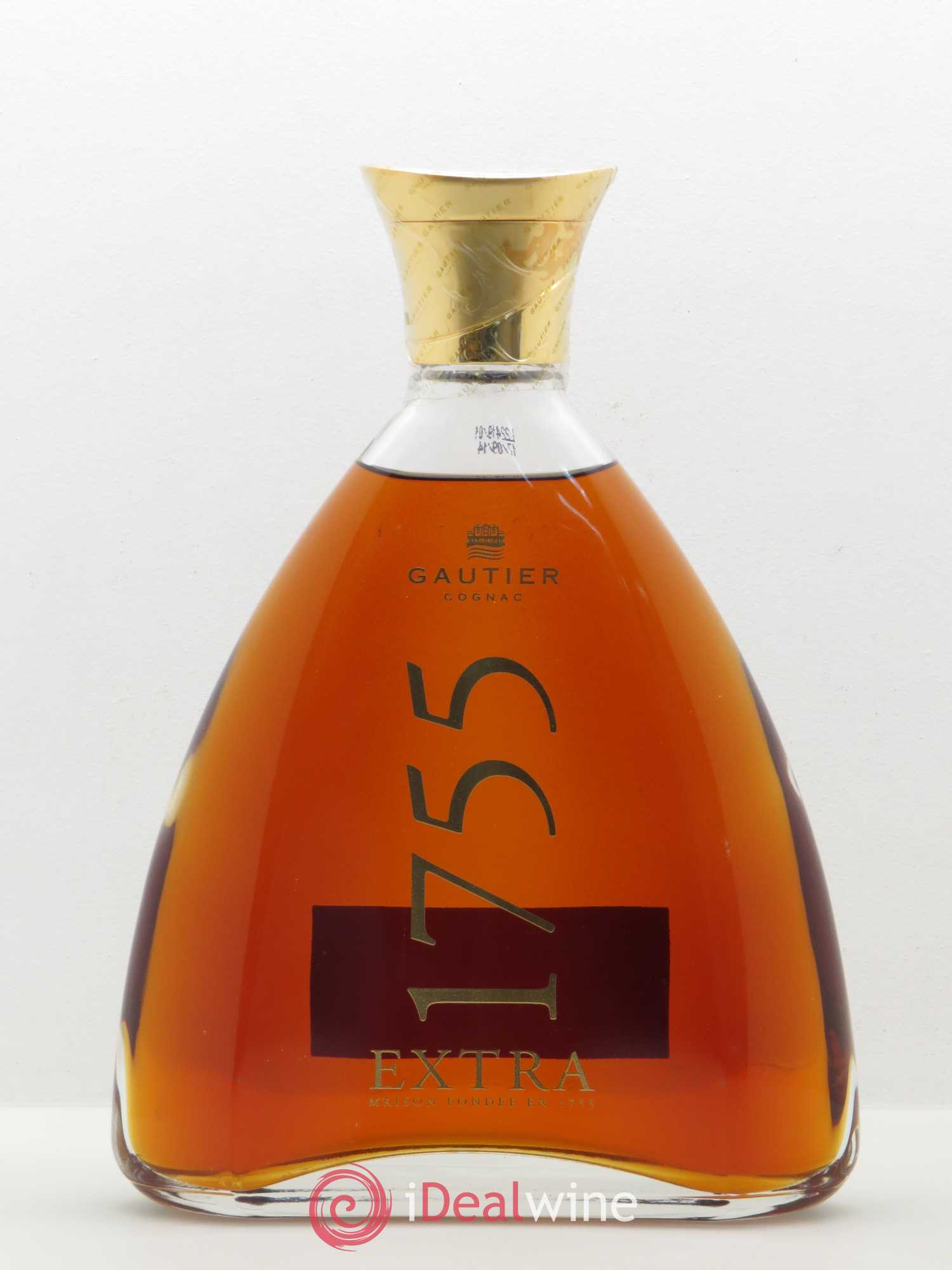 Cognac Gautier cuvée 1755 XO Extra - Lot de 1 bouteille - 0