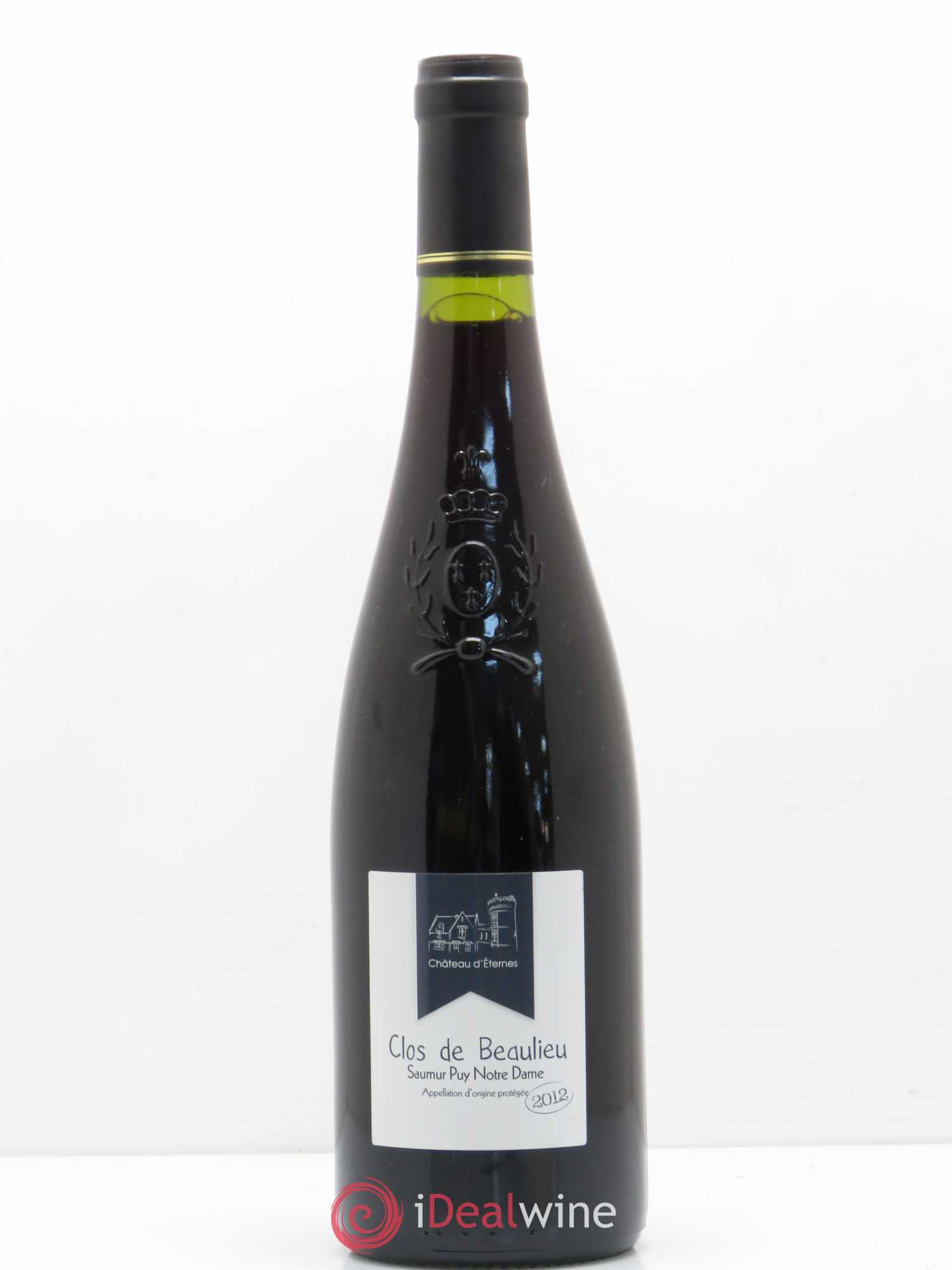 Saumur Puy Notre Dame Chateau d'Eternes Clos de Beaulieu (sans prix de réserve) 2012 - Lot de 1 bouteille - 0