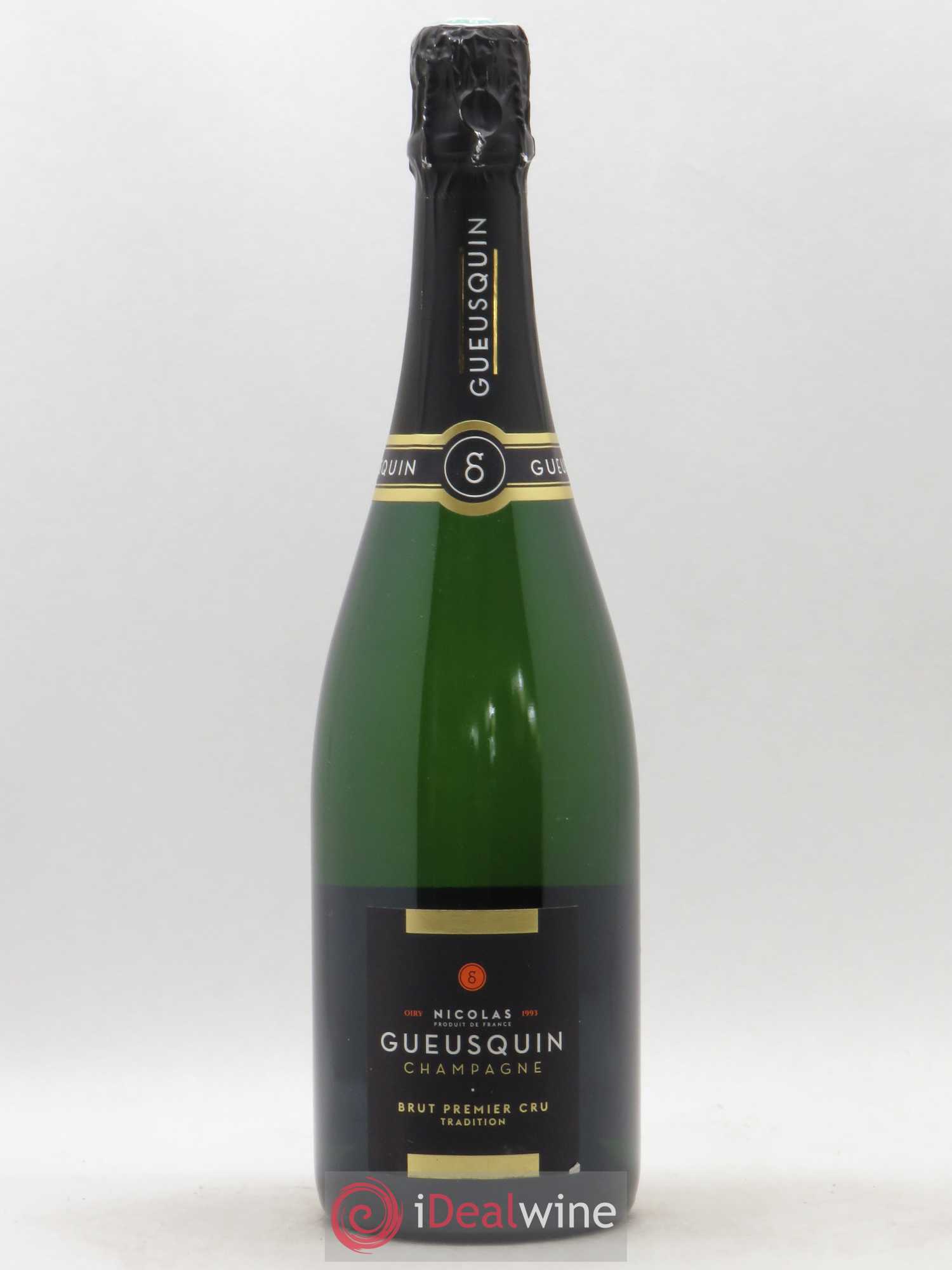 Champagne Nicolas Gueusquin Brut 1er Cru Tradition - Lot of 1 bottle - 0