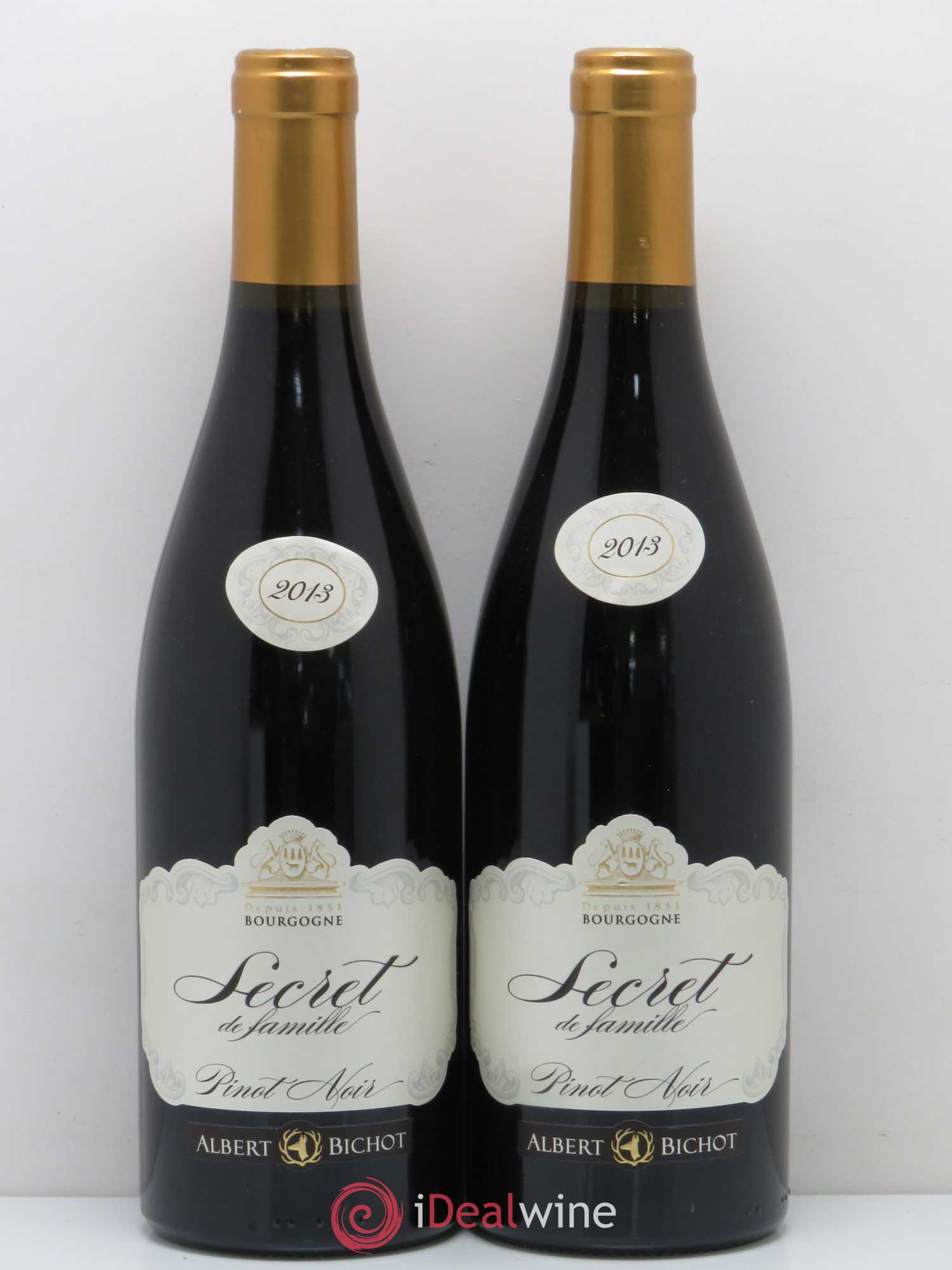 Pinot Noir Secret de Famille Albert Bichot (sans prix de réserve) 2013 - Lot de 2 bouteilles - 0