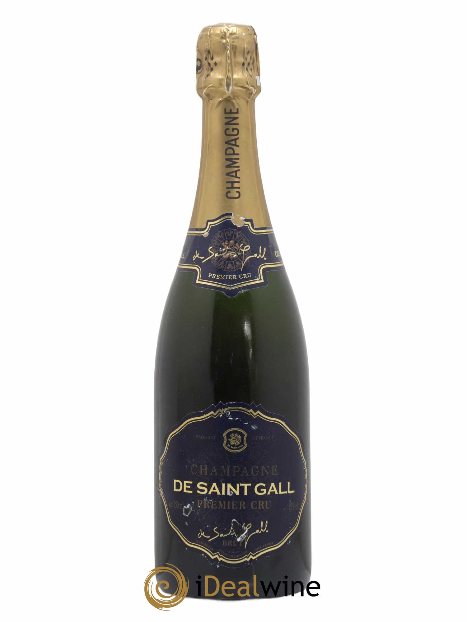 Champagne De Saint Gall premier Cru Brut - Lot de 1 bouteille - 0