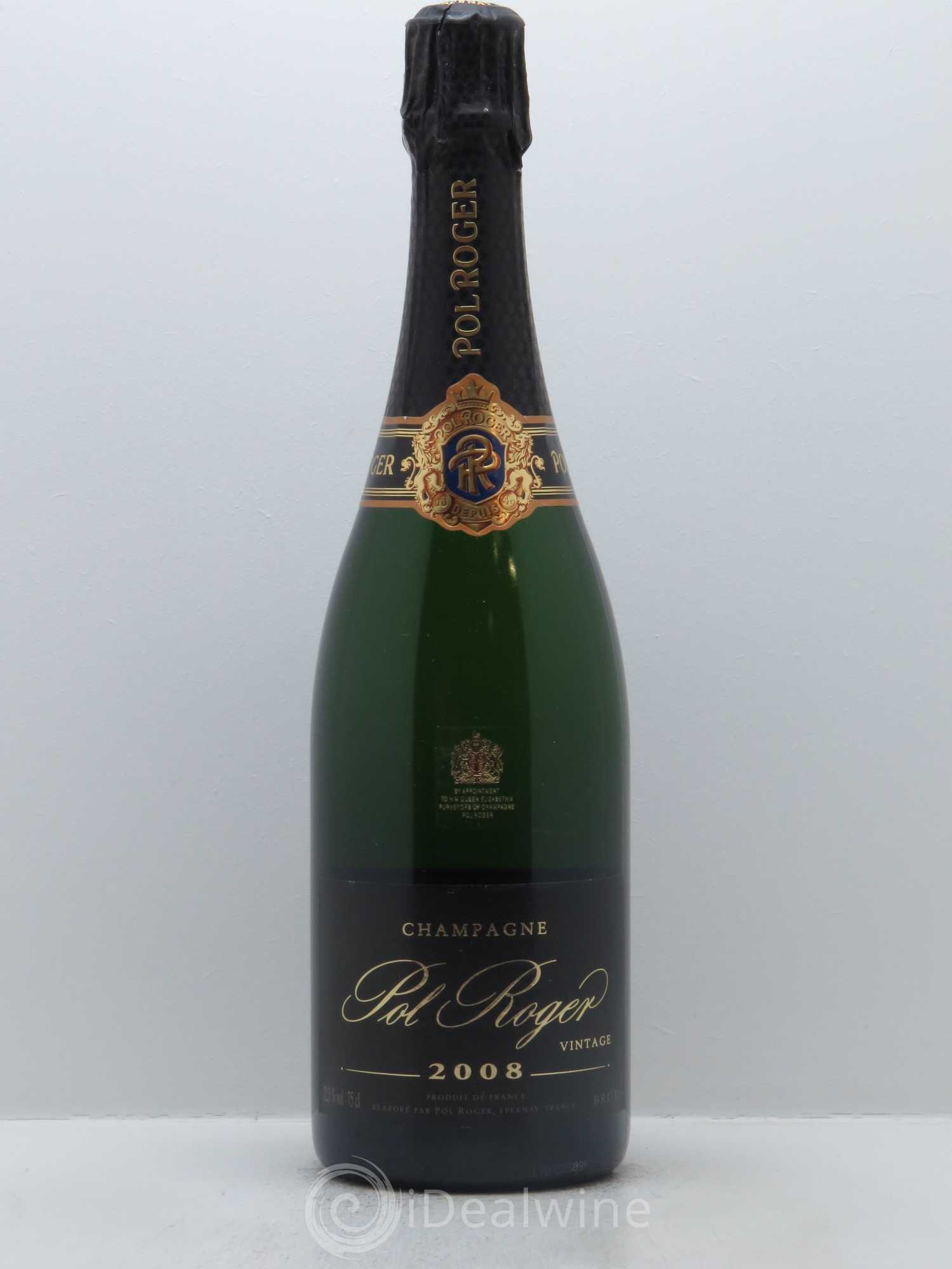 Brut Vintage Pol Roger 2008 - Lot de 1 bouteille - 0