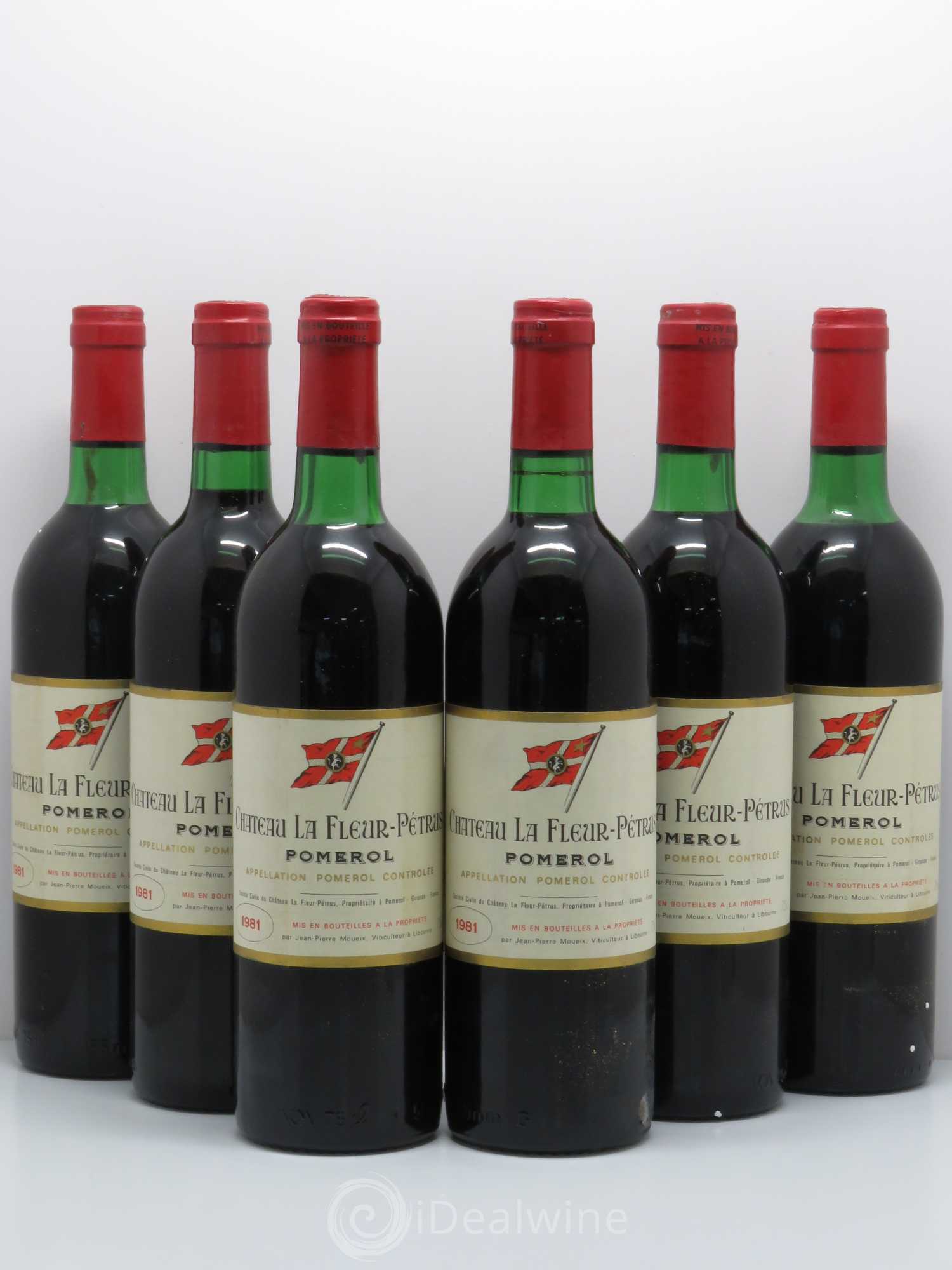 Château la Fleur Petrus 1981 - Lot of 6 bottles - 0