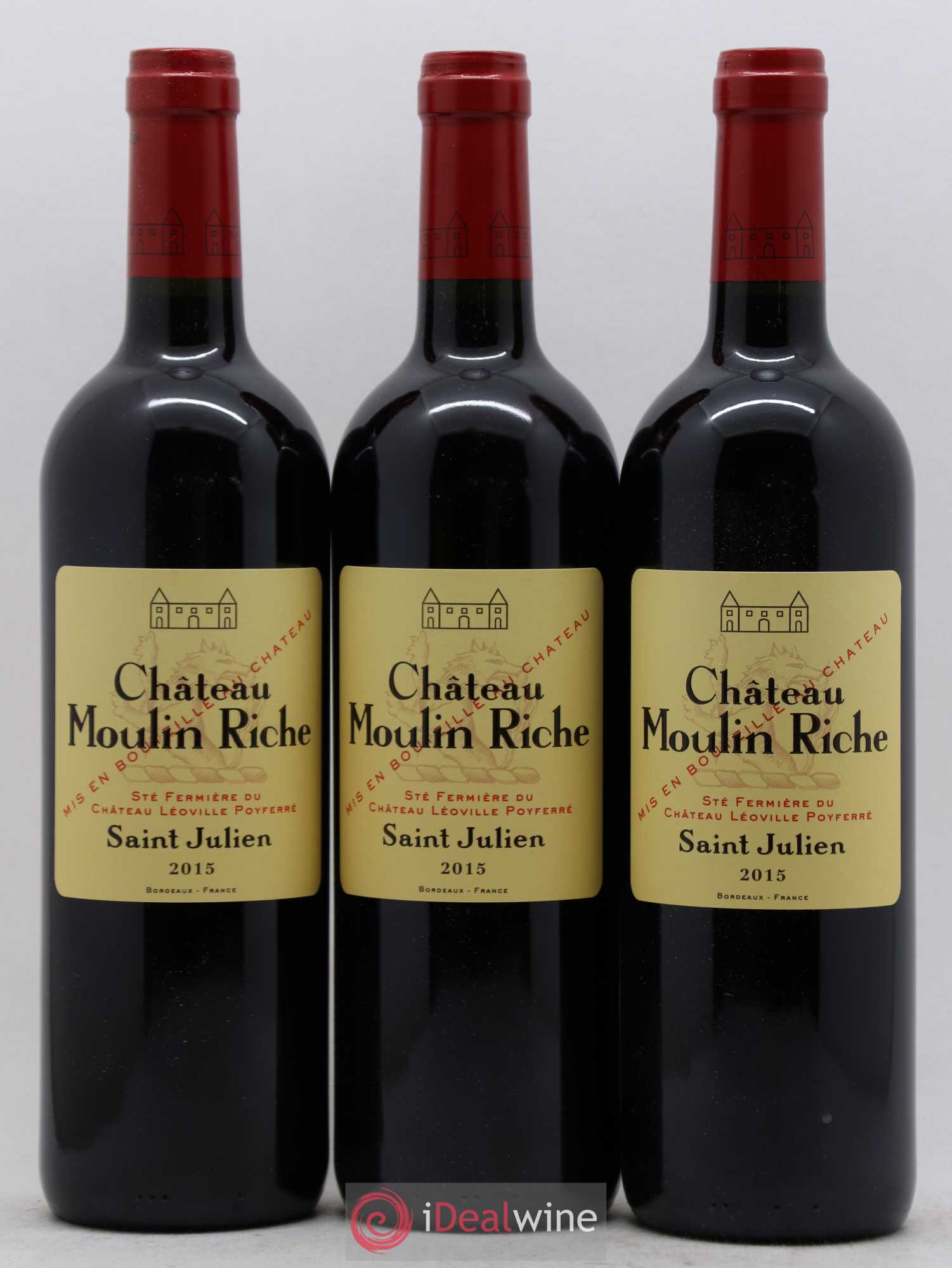 Château Moulin Riche 2015 - Lot de 6 bouteilles - 2