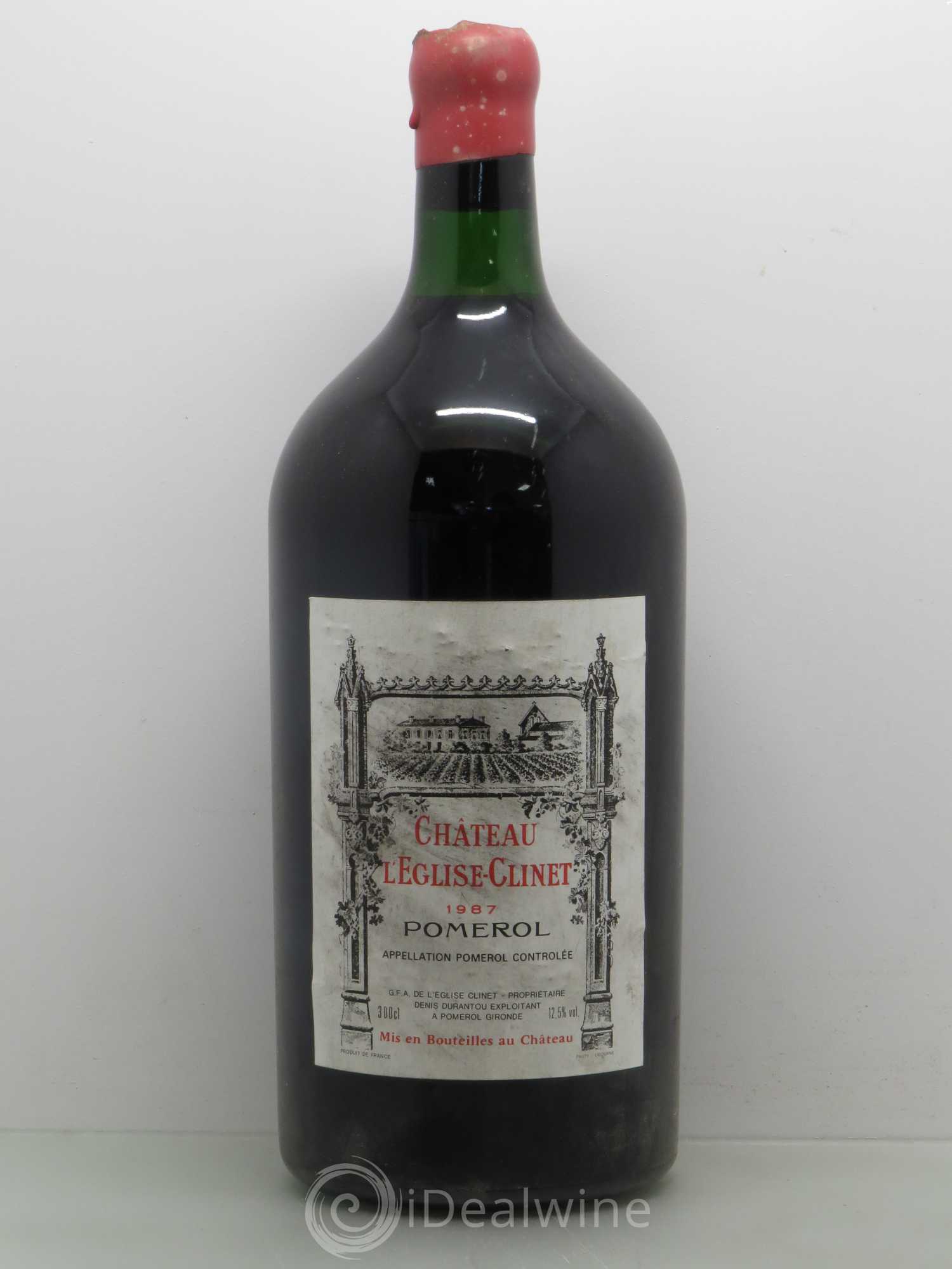 Château l' Église Clinet 1987 - Lot de 1 double magnum - 0