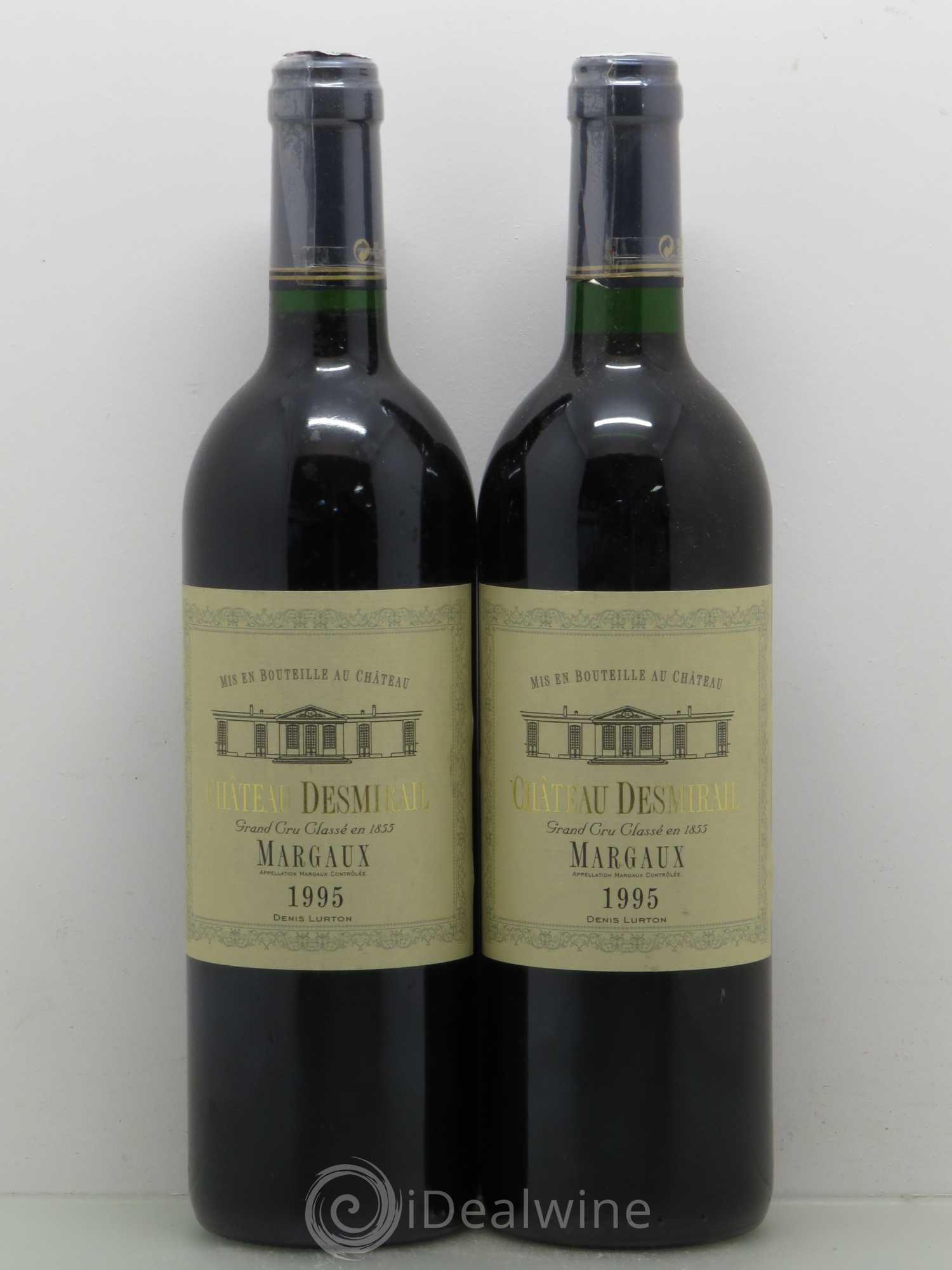 Château Desmirail 3ème Grand Cru Classé 1995 - Lot de 2 bouteilles - 0