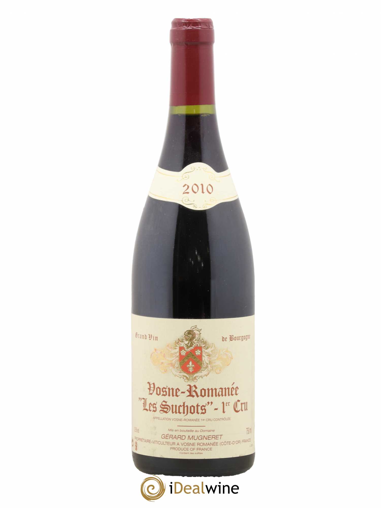 Vosne-Romanée 1er Cru Les Suchots Gérard Mugneret 2010 - Lot de 1 bouteille - 0