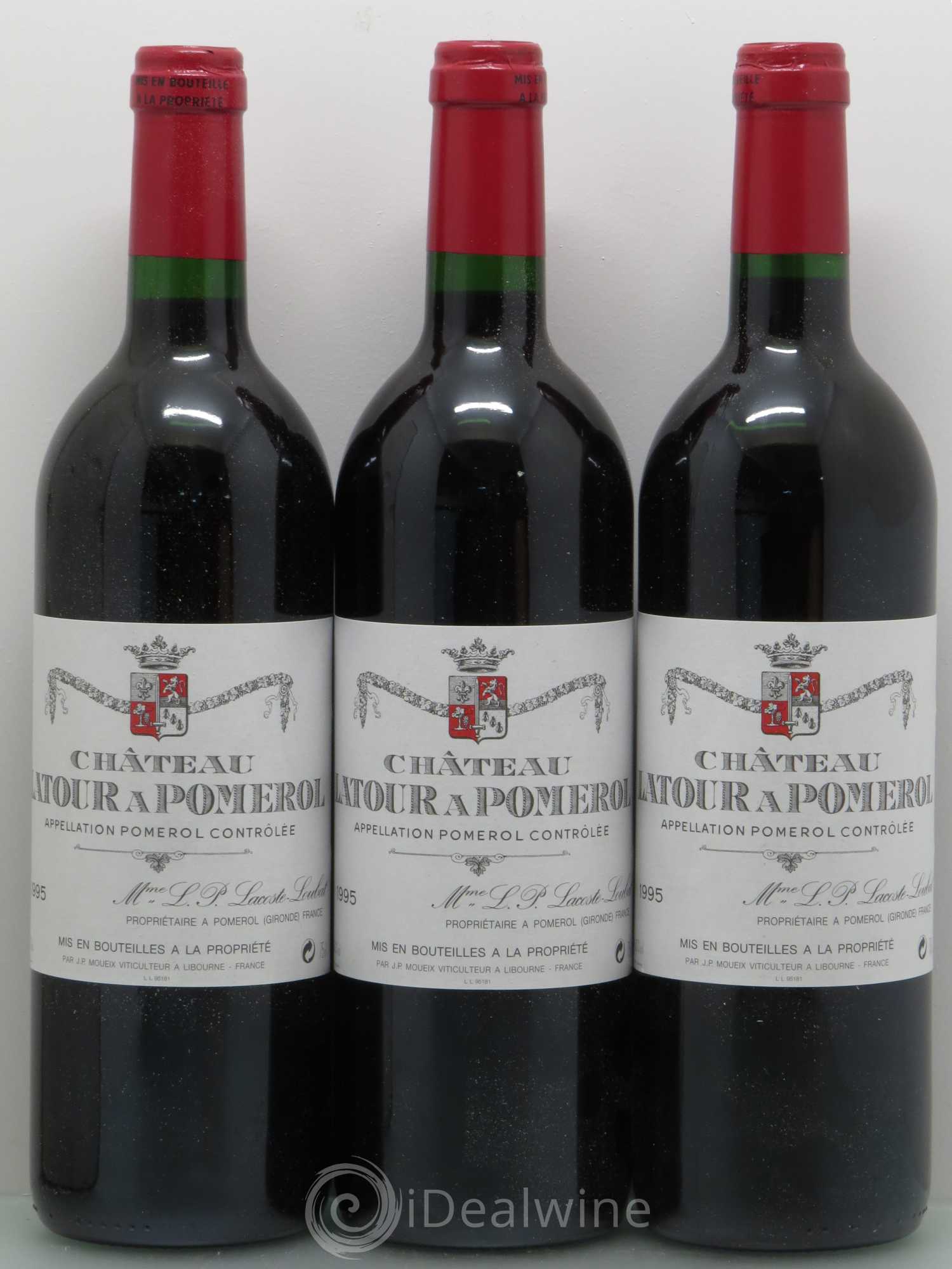 Château Latour à Pomerol 1995 - Lot de 12 bouteilles - 3