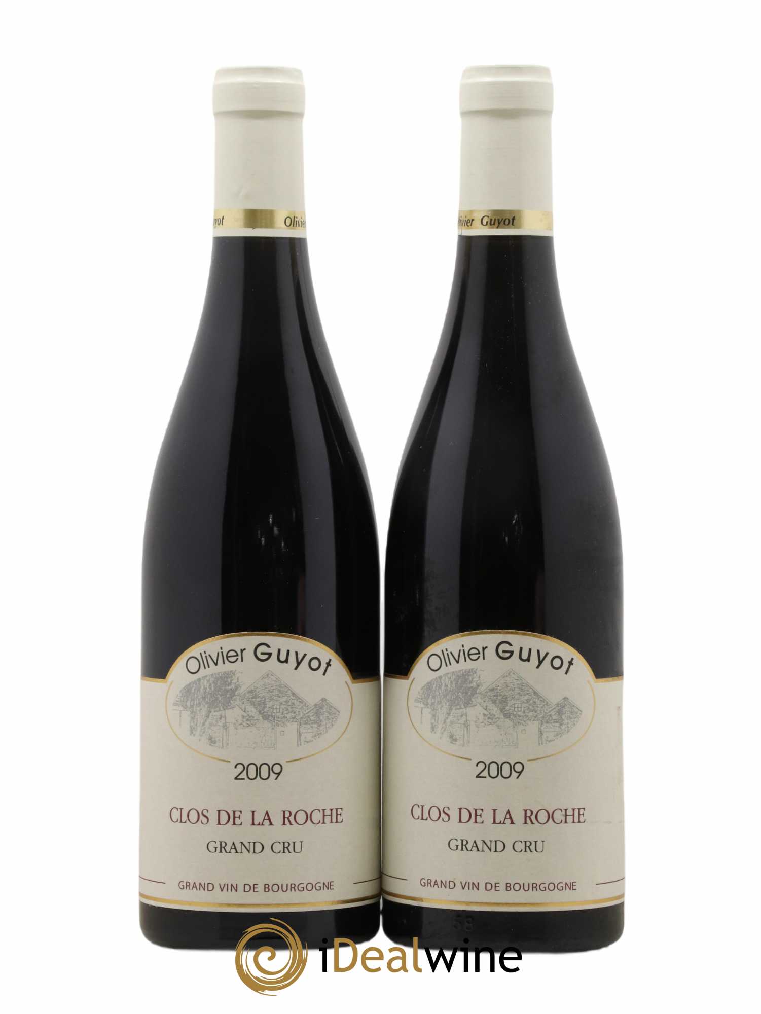 Clos de la Roche Grand Cru Olivier Guyot (Domaine de)  2009 - Lotto di 2 bottiglie - 0