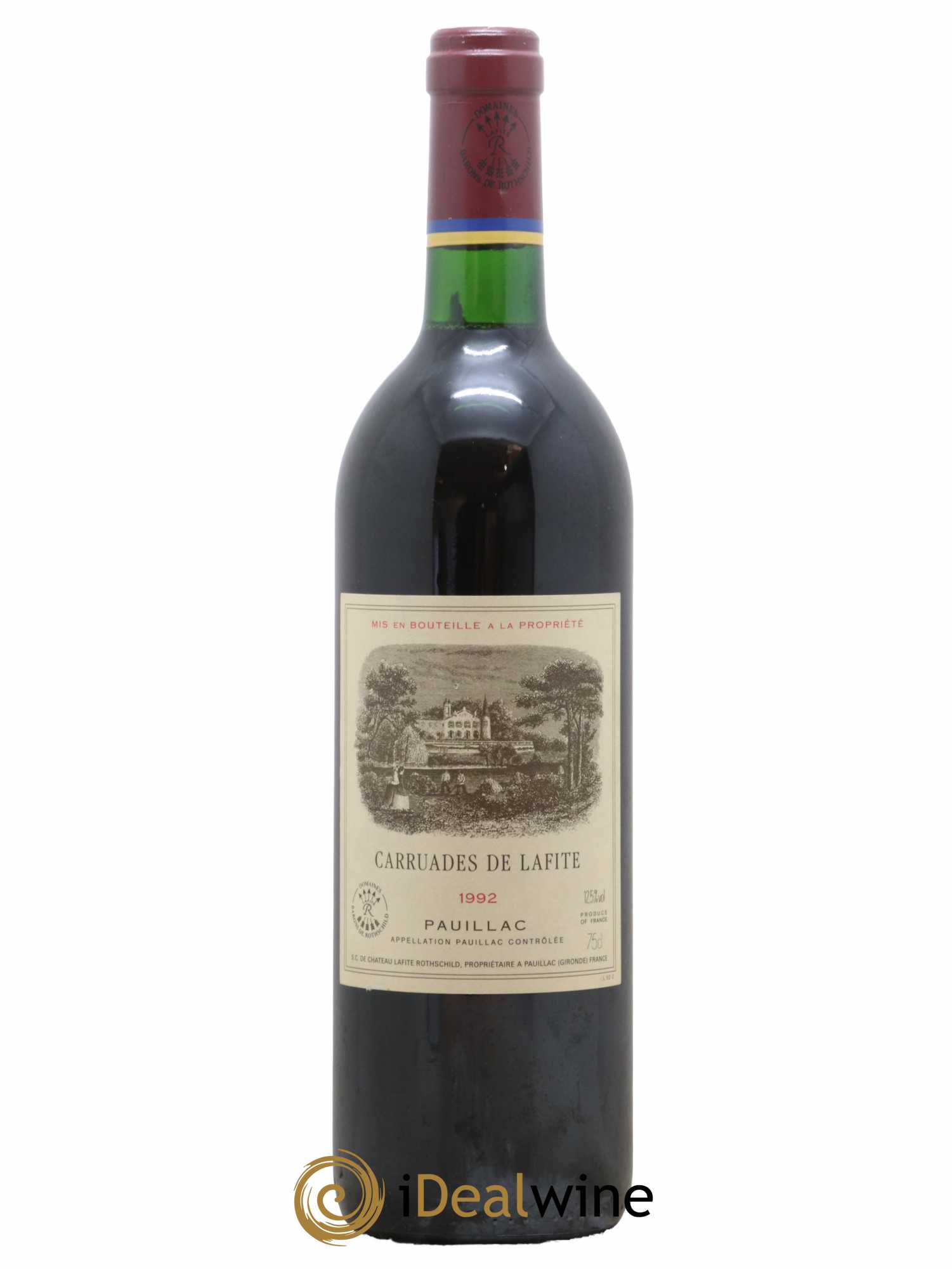 Carruades de Lafite Rothschild Second Vin 1992 - Lot de 1 bouteille - 0