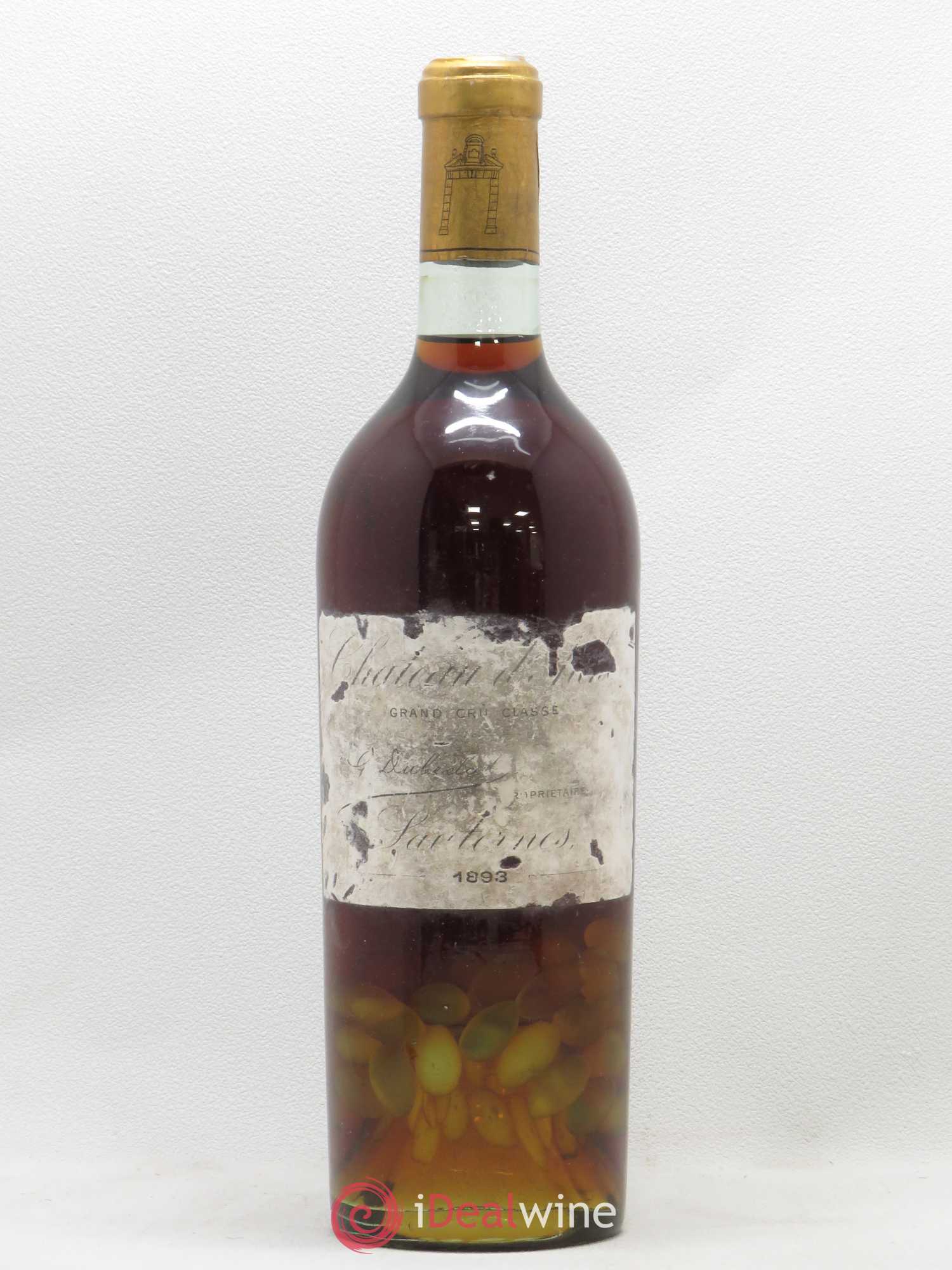 Château d' Arche 2ème Grand Cru Classé 1893 - Lot of 1 bottle - 0