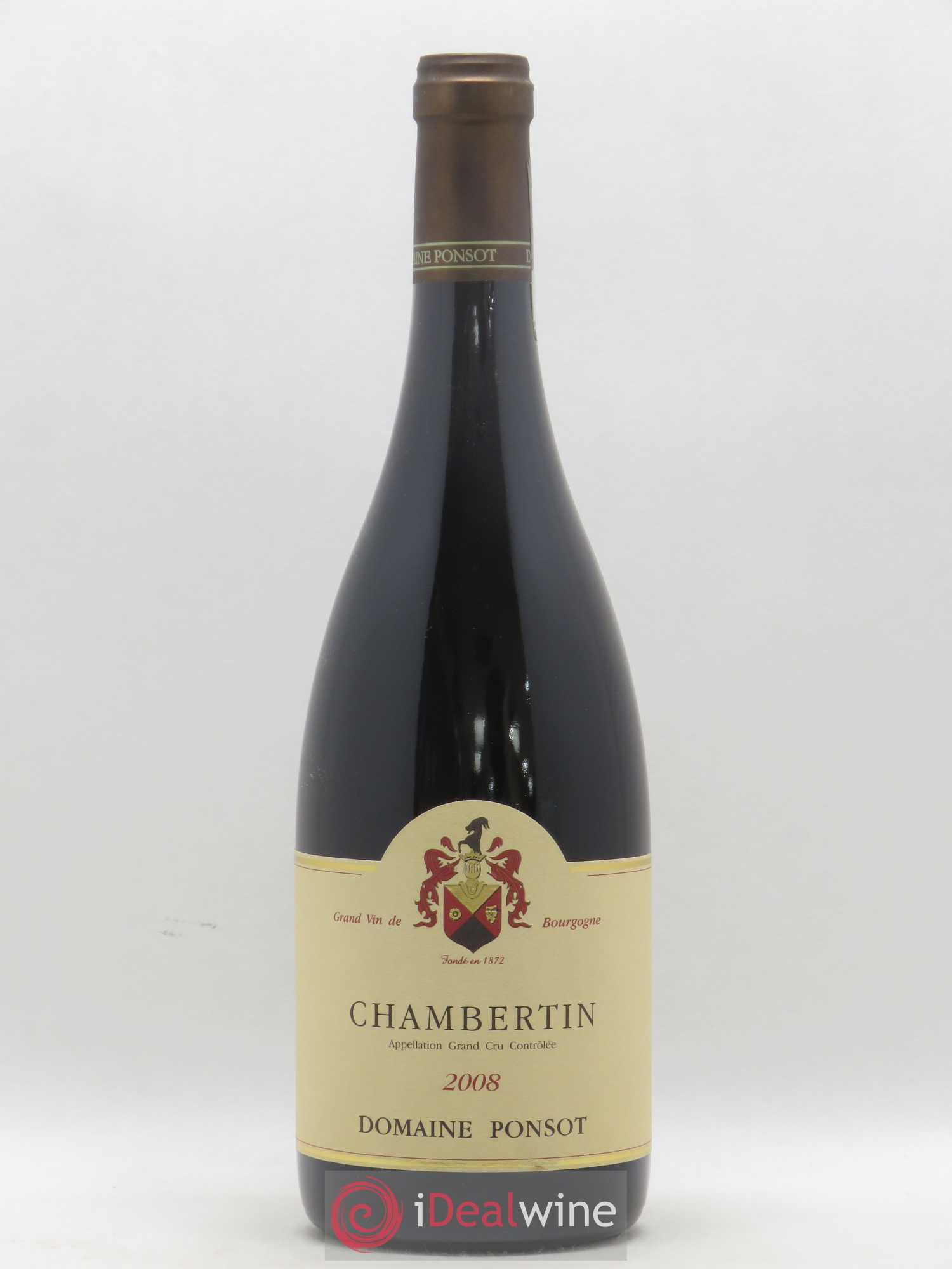 Chambertin Grand Cru Ponsot (Domaine) 2008 - Lot of 1 bottle - 0