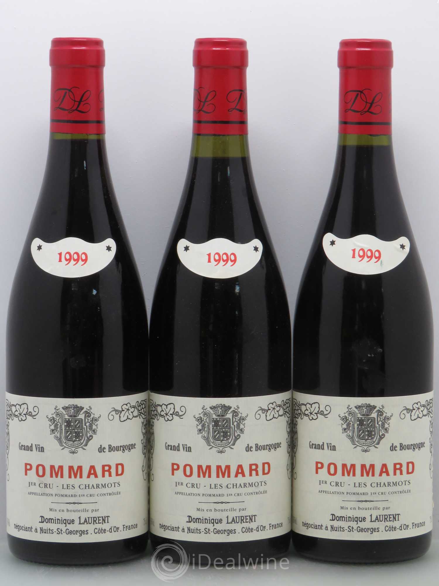 Pommard 1er Cru Les Charmots Dominique Laurent 1999 - Lot de 6 bouteilles - 2