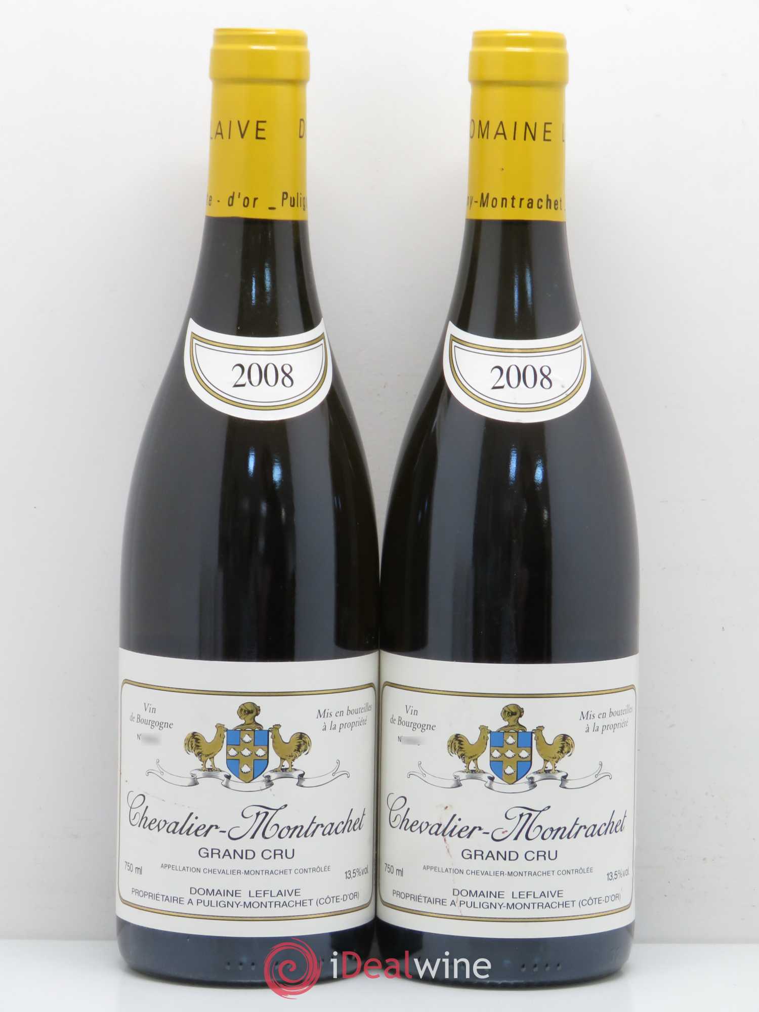 Chevalier-Montrachet Grand Cru Leflaive (Domaine) 2008 - Lot of 2 bottles - 0