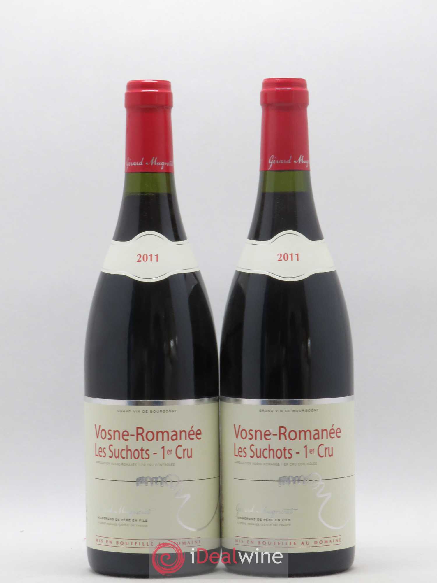 Vosne-Romanée 1er Cru Les Suchots Gérard Mugneret 2011 - Lot of 2 bottles - 0