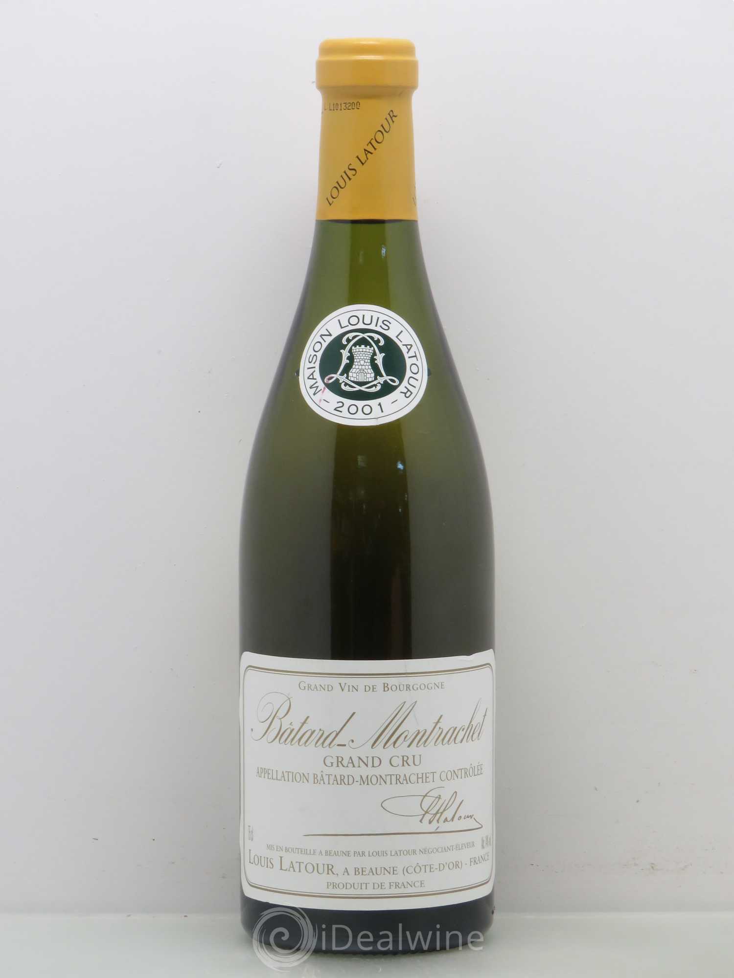 Bâtard-Montrachet Grand Cru Louis Latour 2001 - Lot of 1 bottle - 0