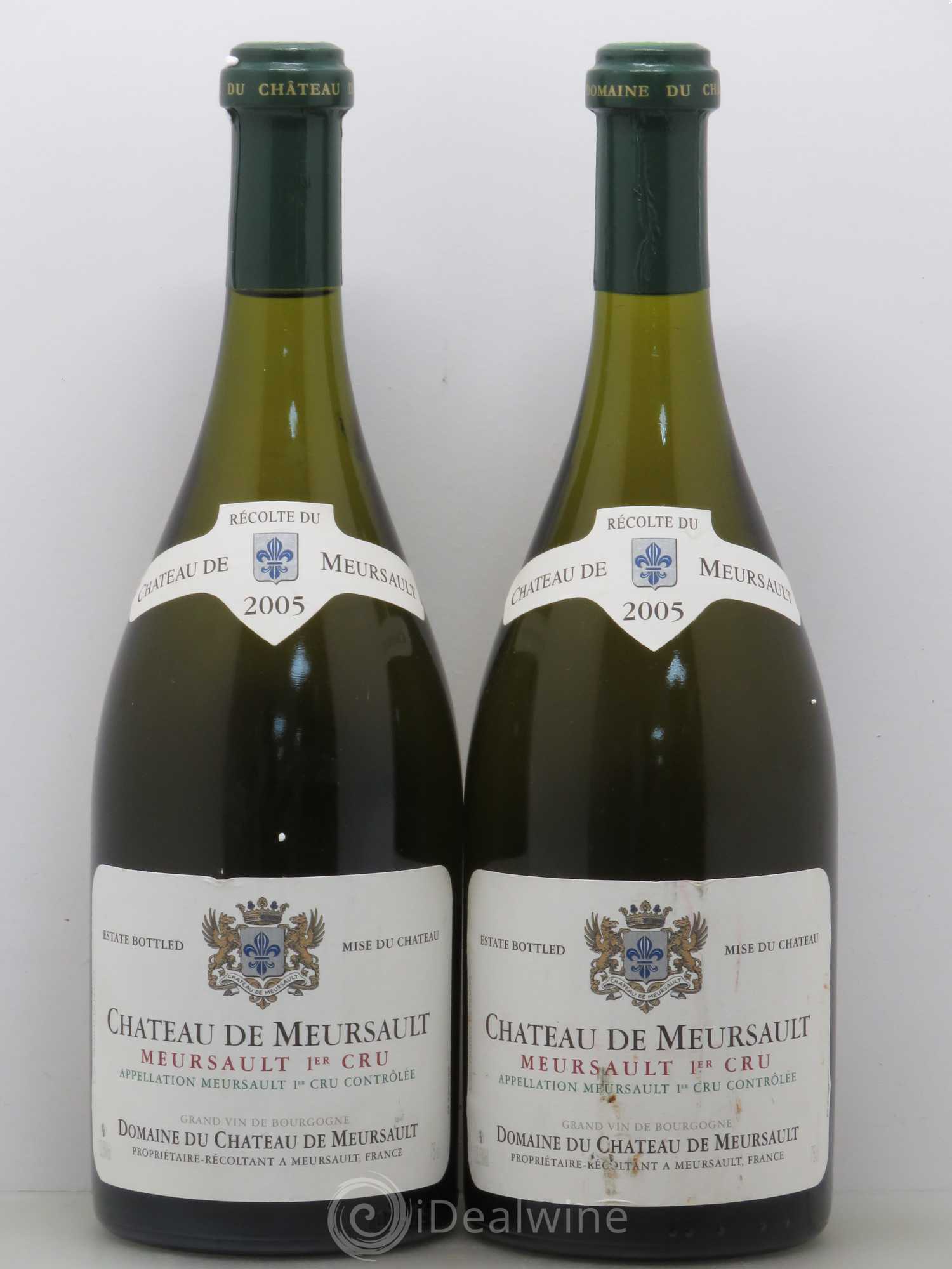 Meursault 1er Cru Château de Meursault 2005 - Lot of 2 bottles - 0