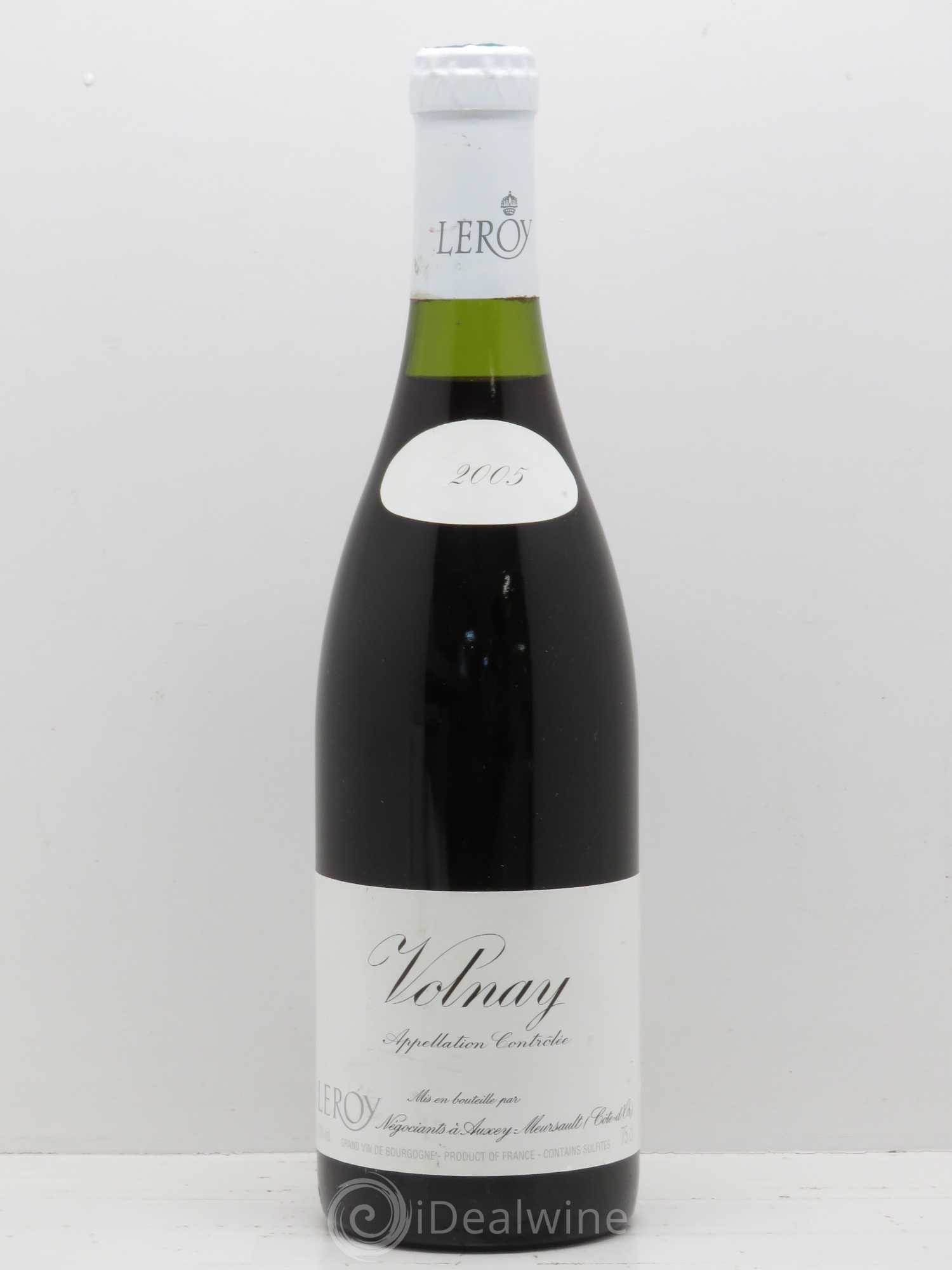 Volnay Leroy (Domaine) 2005 - Lot de 1 bouteille - 0