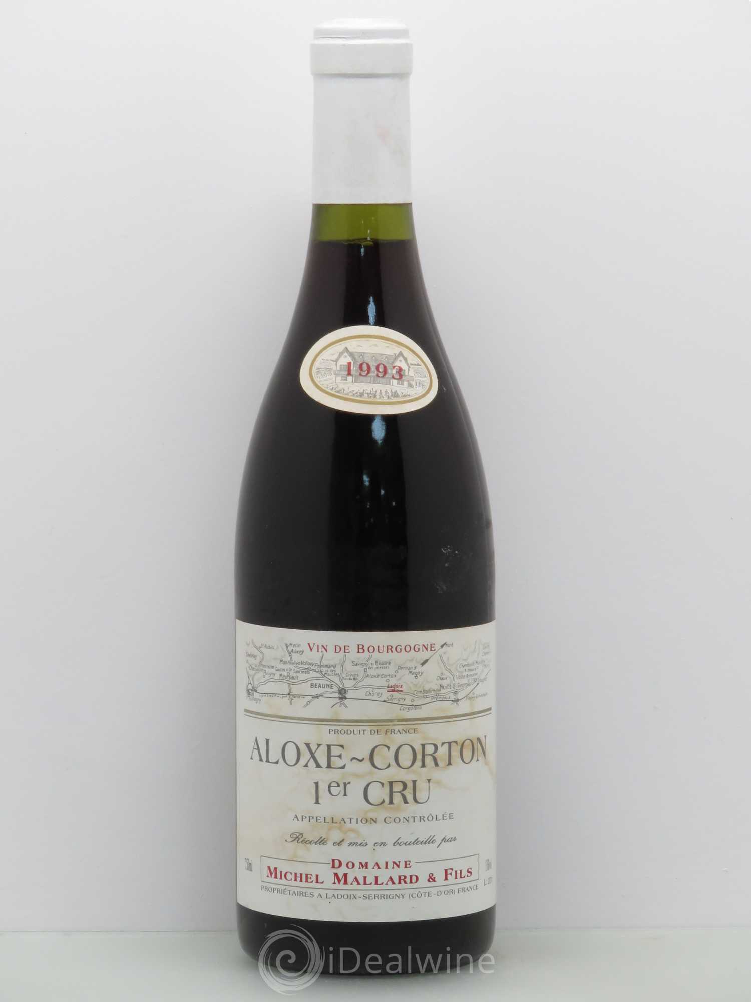 Aloxe-Corton 1er Cru Michel Mallard (sans prix de réserve) 1993 - Lot de 1 bouteille - 0