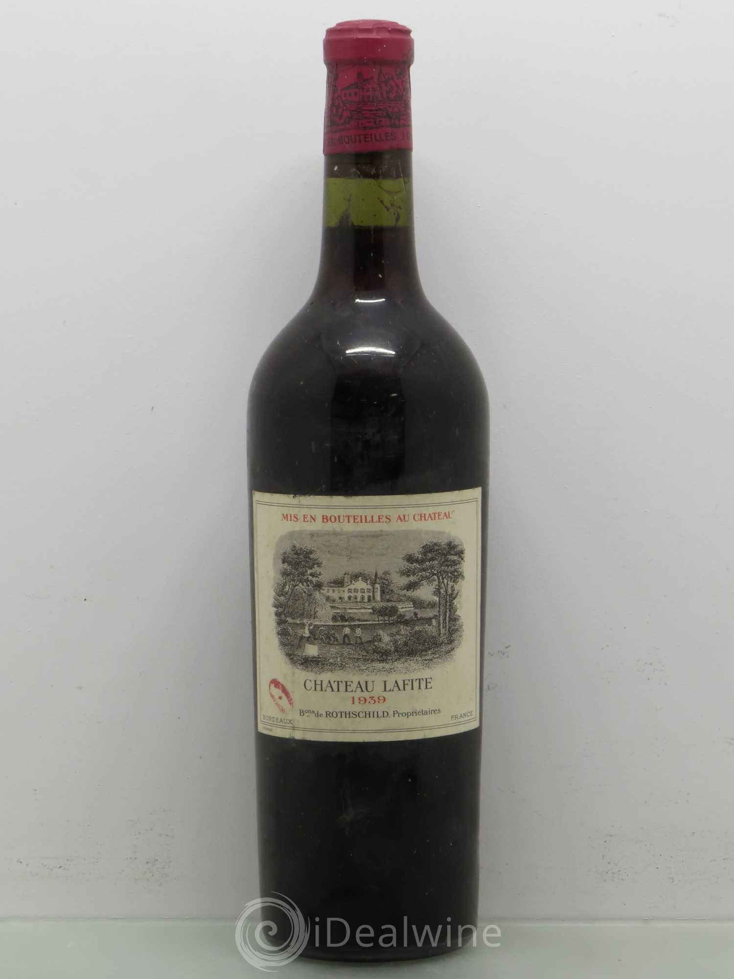 Château Lafite Rothschild 1er Grand Cru Classé 1939 - Lot of 1 bottle - 0