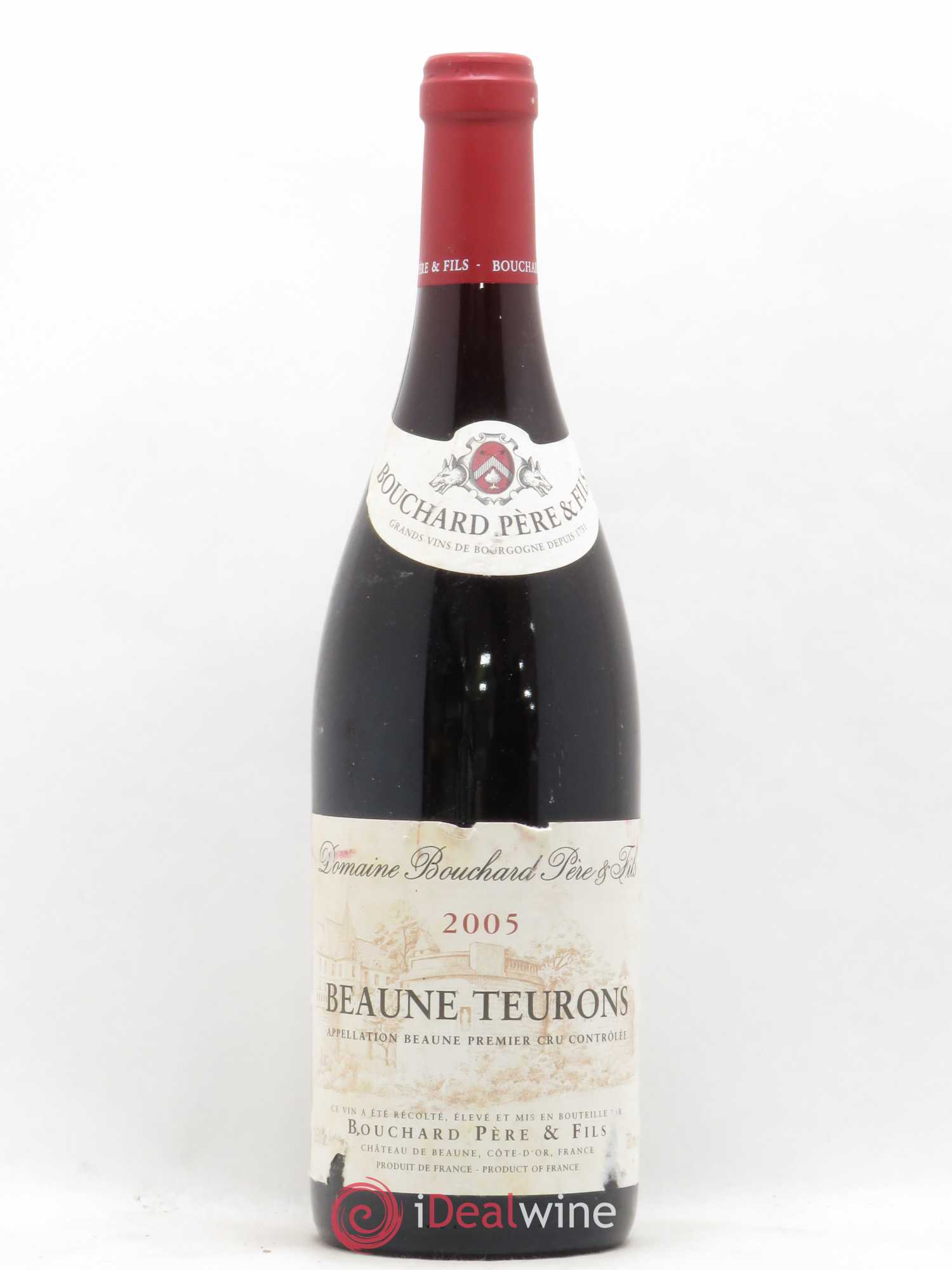 Beaune 1er Cru Teurons Bouchard Père & Fils 2005 - Lot de 1 bouteille - 0