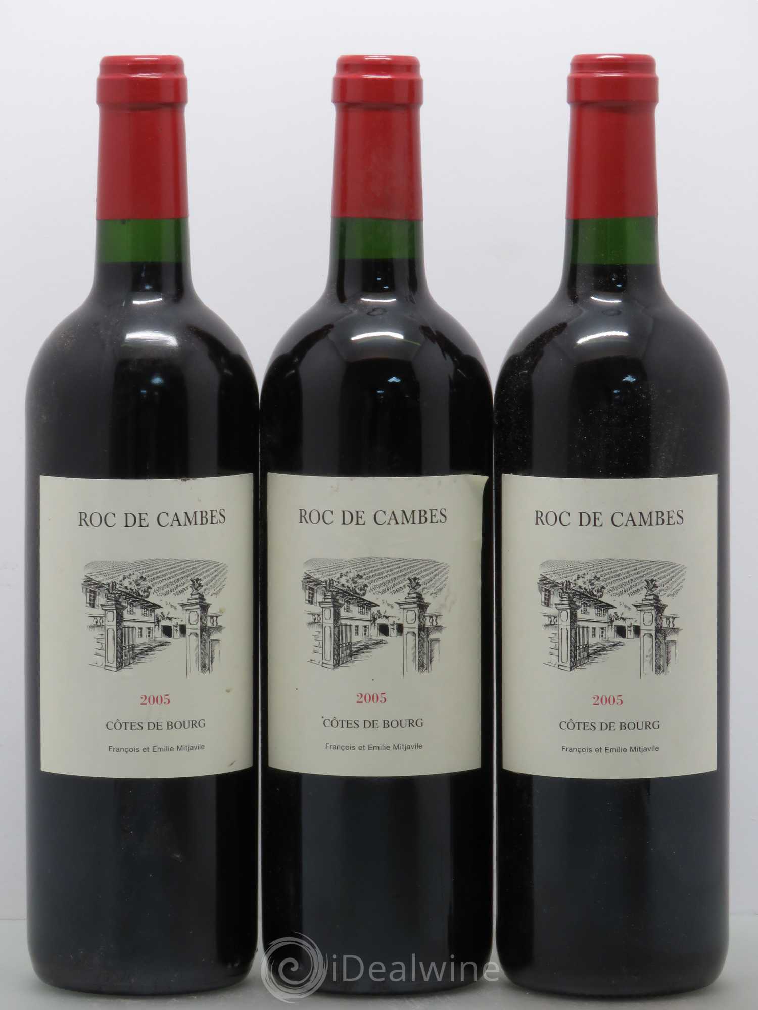 Roc de Cambes 2005 - Lot de 3 bouteilles - 0