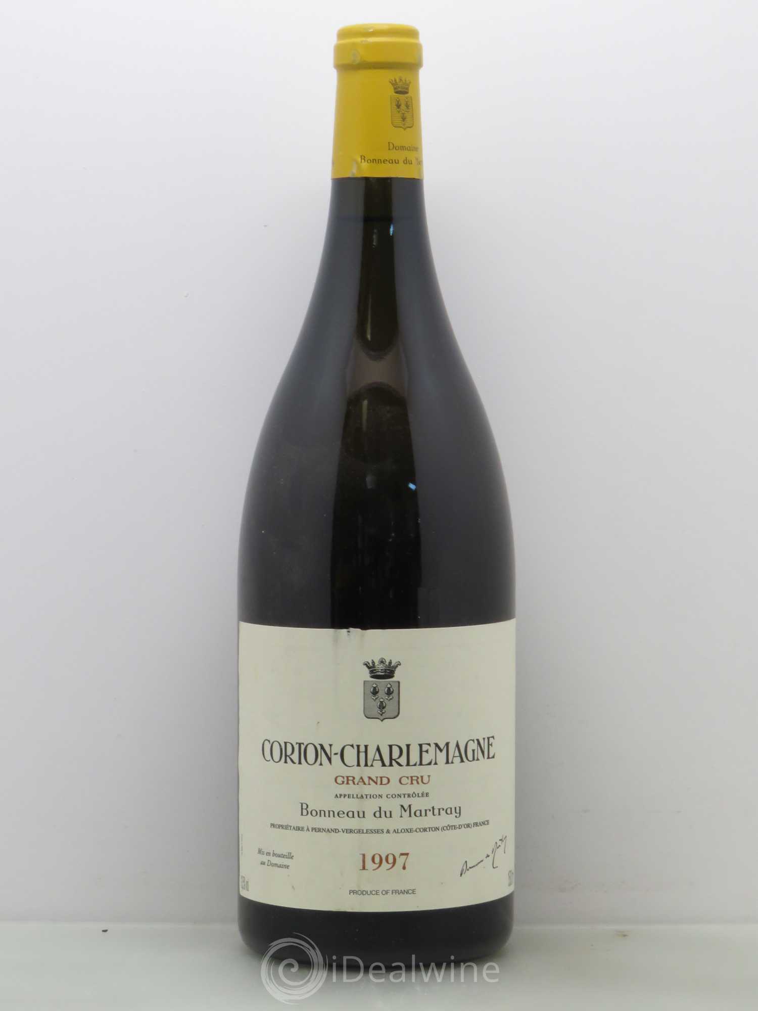 Corton-Charlemagne Grand Cru Bonneau du Martray (Domaine) 1997 - Lot of 1 magnum - 0