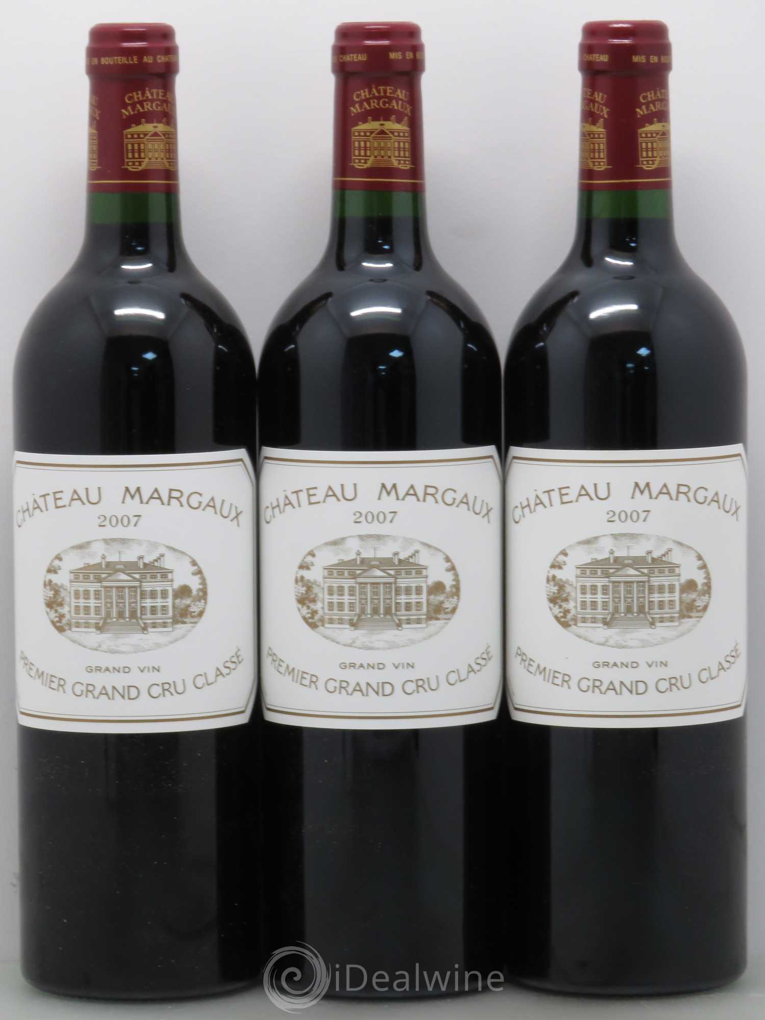 Château Margaux 1er Grand Cru Classé 2007 - Lot of 12 bottles - 1