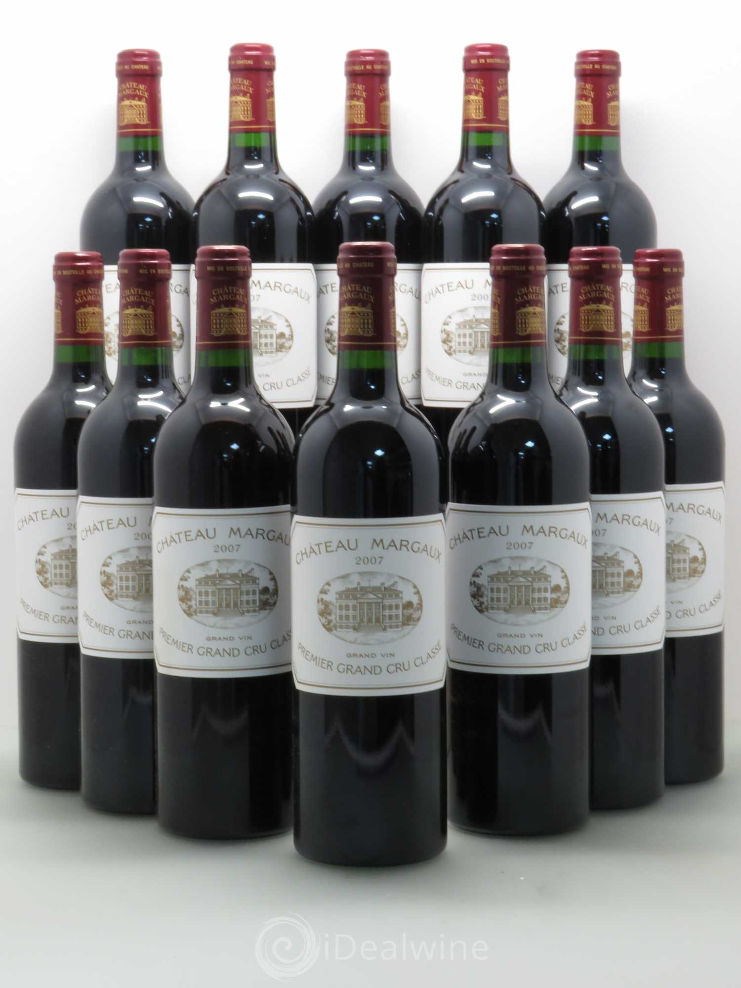 Château Margaux 1er Grand Cru Classé 2007 - Lot of 12 bottles - 0