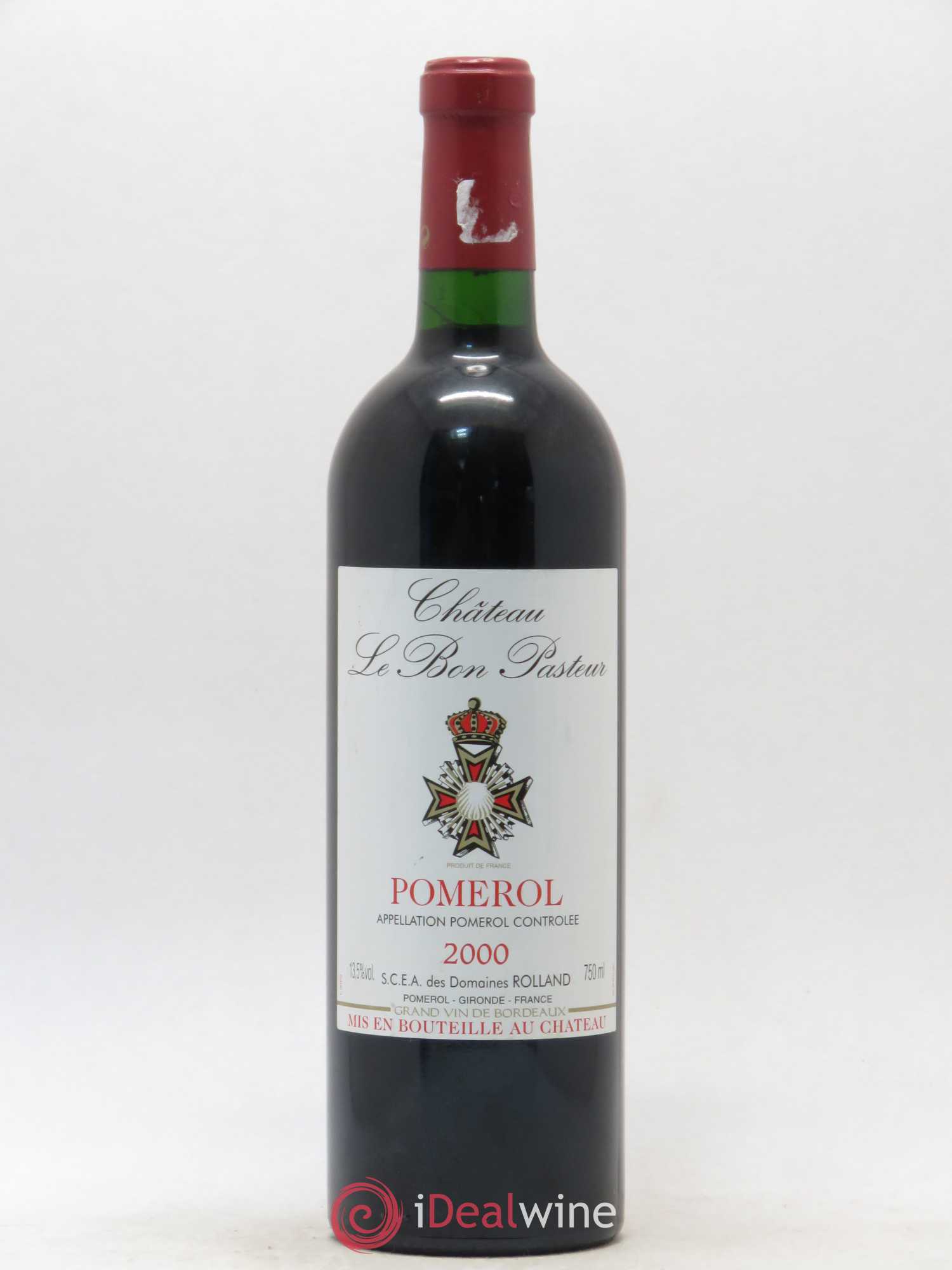 Château le Bon Pasteur 2000 - Lot de 1 bouteille - 0