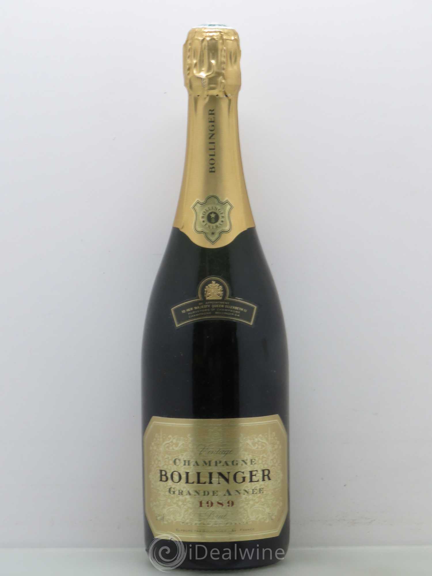 Grande Année Bollinger 1989 - Lot de 1 bouteille - 0