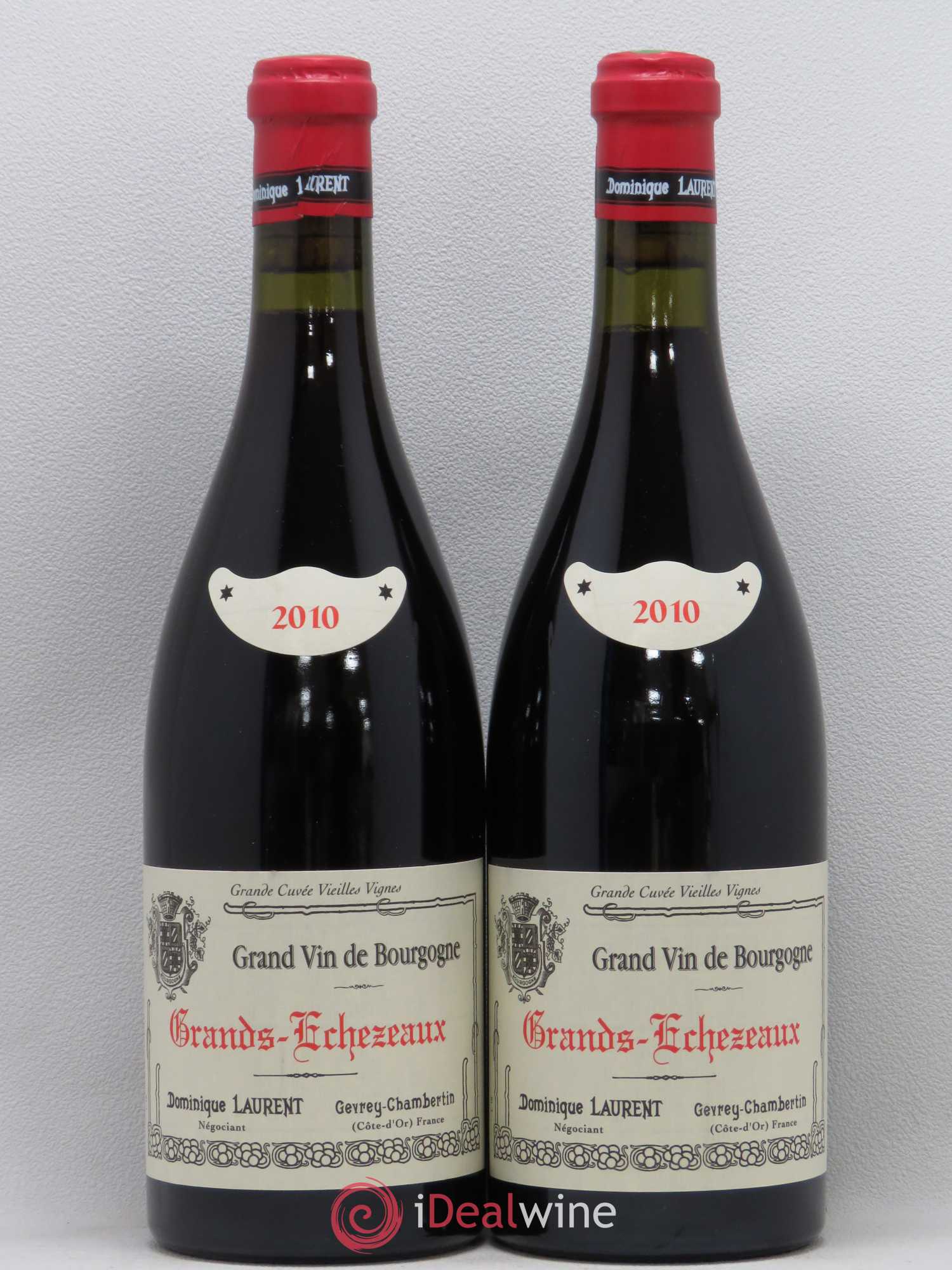 Grands-Echezeaux Grand Cru Dominique Laurent 2010 - Lot de 2 bouteilles - 0