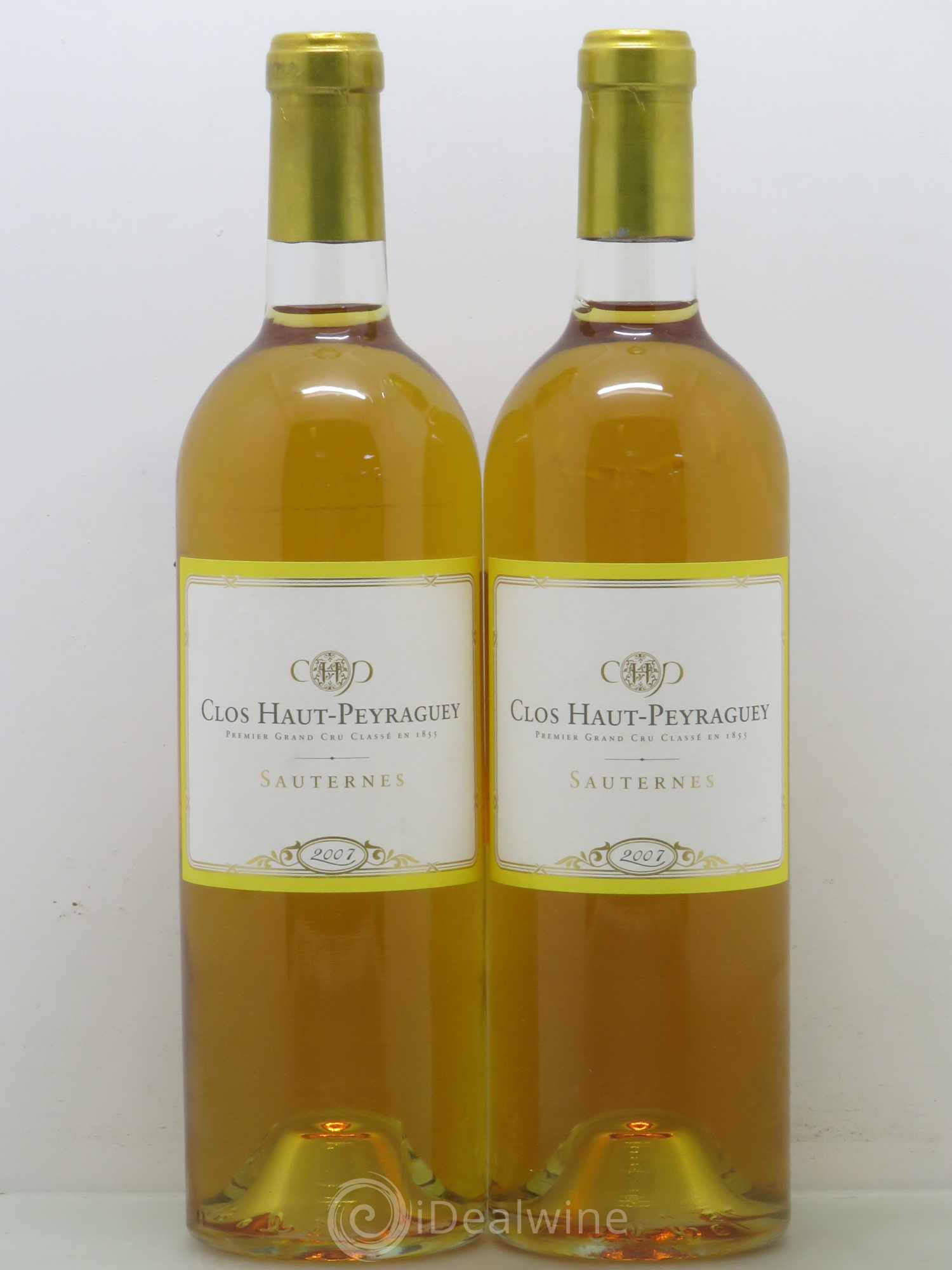 Clos Haut-Peyraguey 1er Grand Cru Classé 2007 - Lot de 2 bouteilles - 0