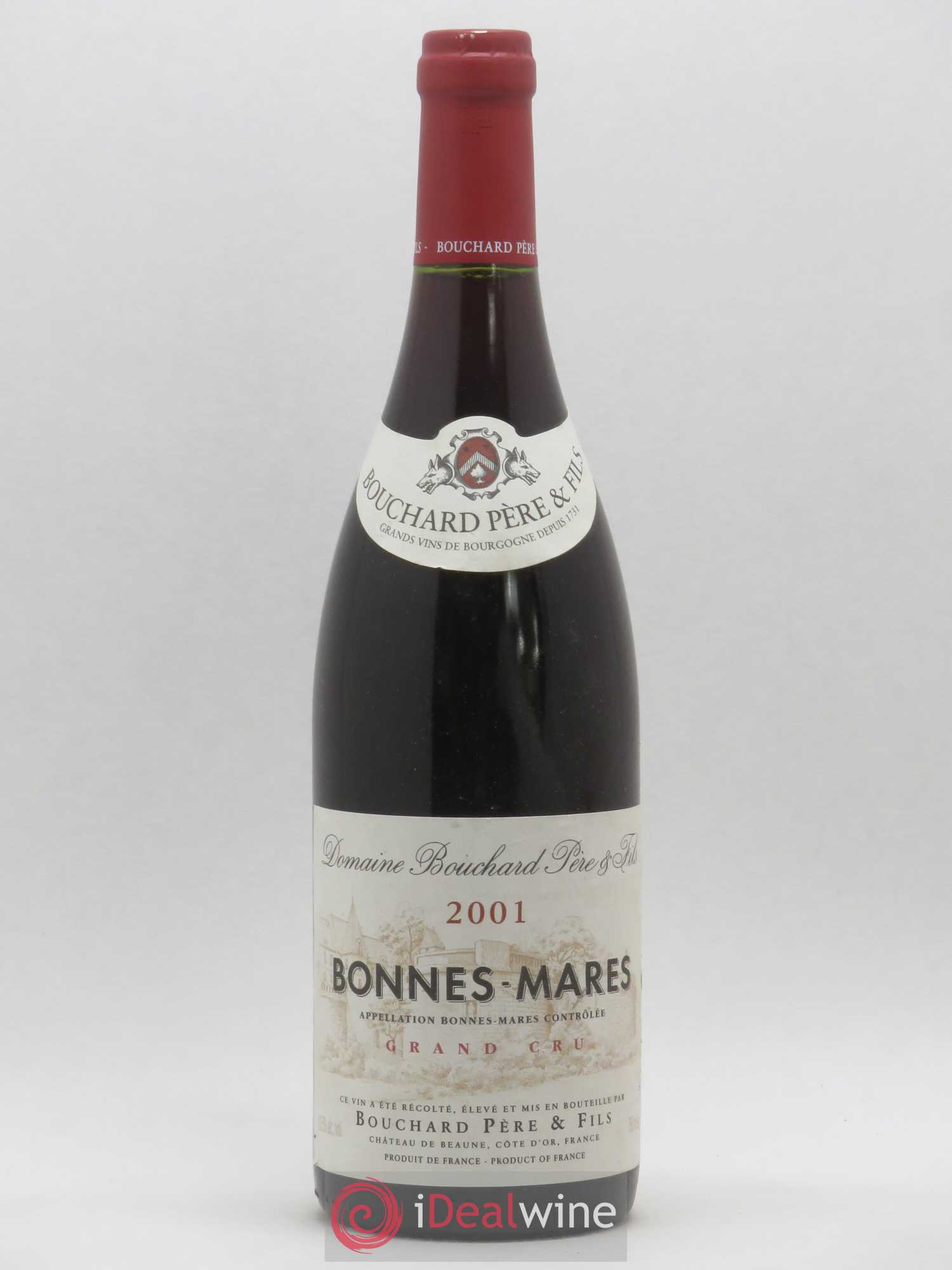 Bonnes-Mares Grand Cru Bouchard Père & Fils 2001 - Lot of 1 bottle - 0