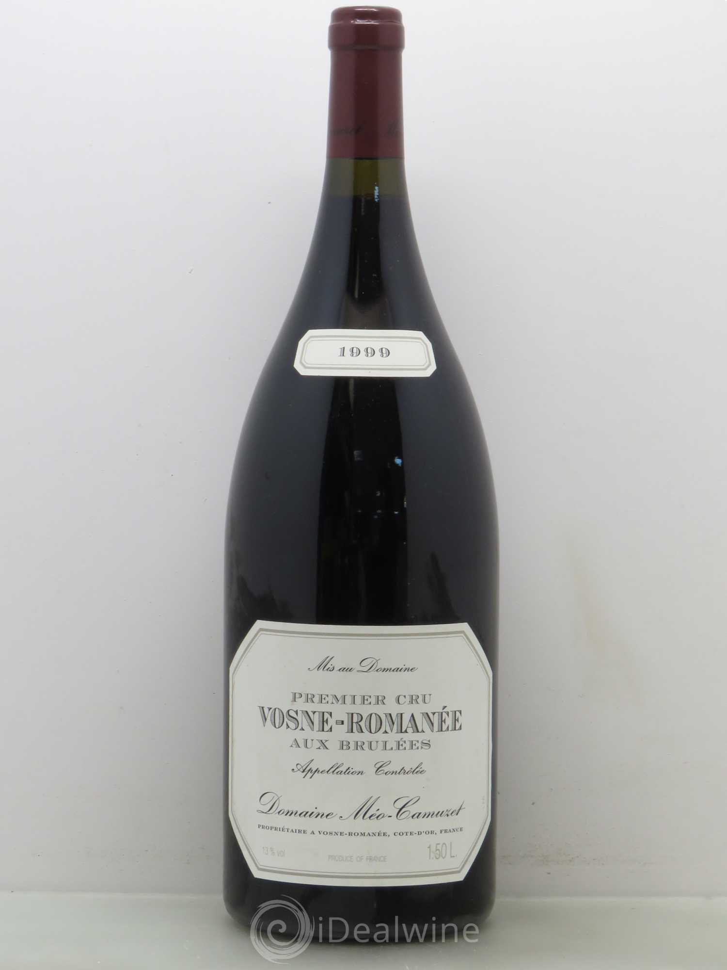 Vosne-Romanée 1er Cru Aux Brûlées Méo-Camuzet (Domaine) 1999 - Lot de 1 magnum - 0