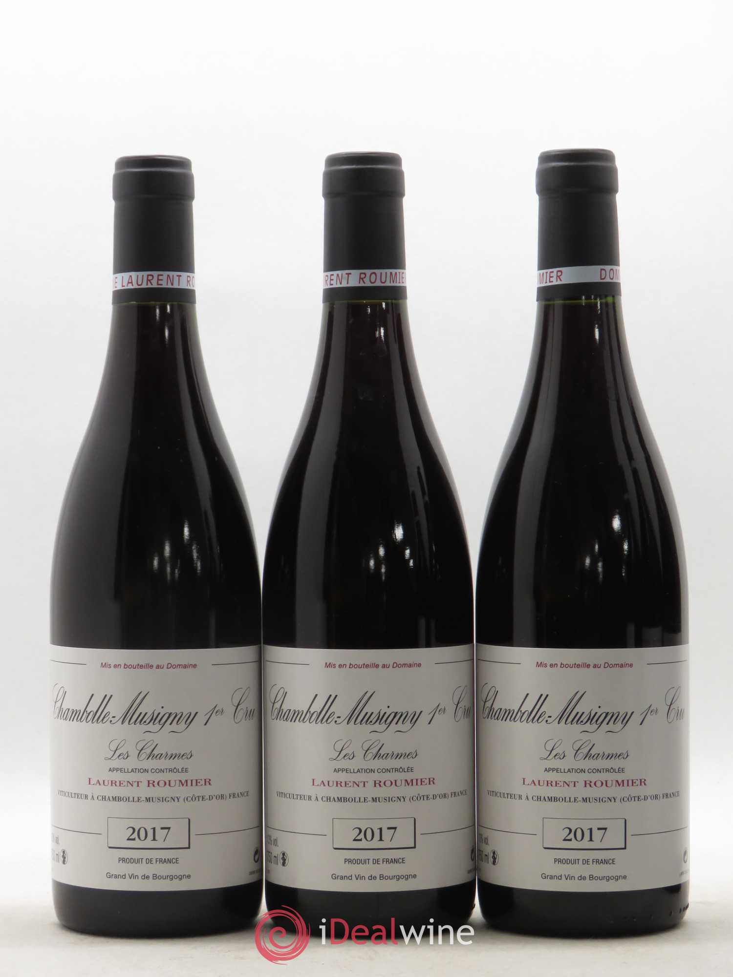 Chambolle-Musigny 1er Cru Les Charmes Laurent Roumier 2017 - Lot de 6 bouteilles - 1