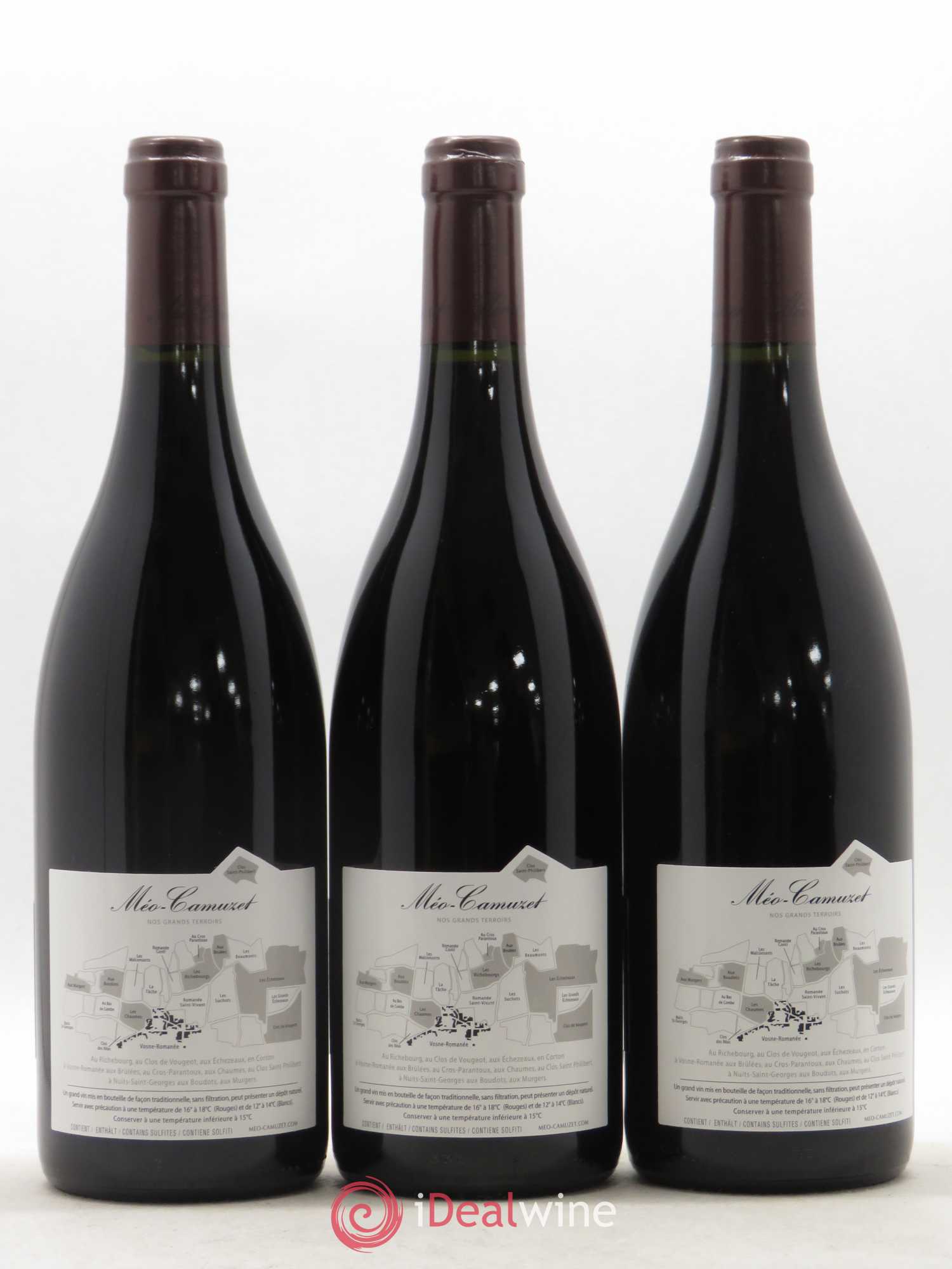 Echezeaux Grand Cru Les Rouges du Bas Méo-Camuzet (Domaine) 2017 - Lot of 3 bottles - 1