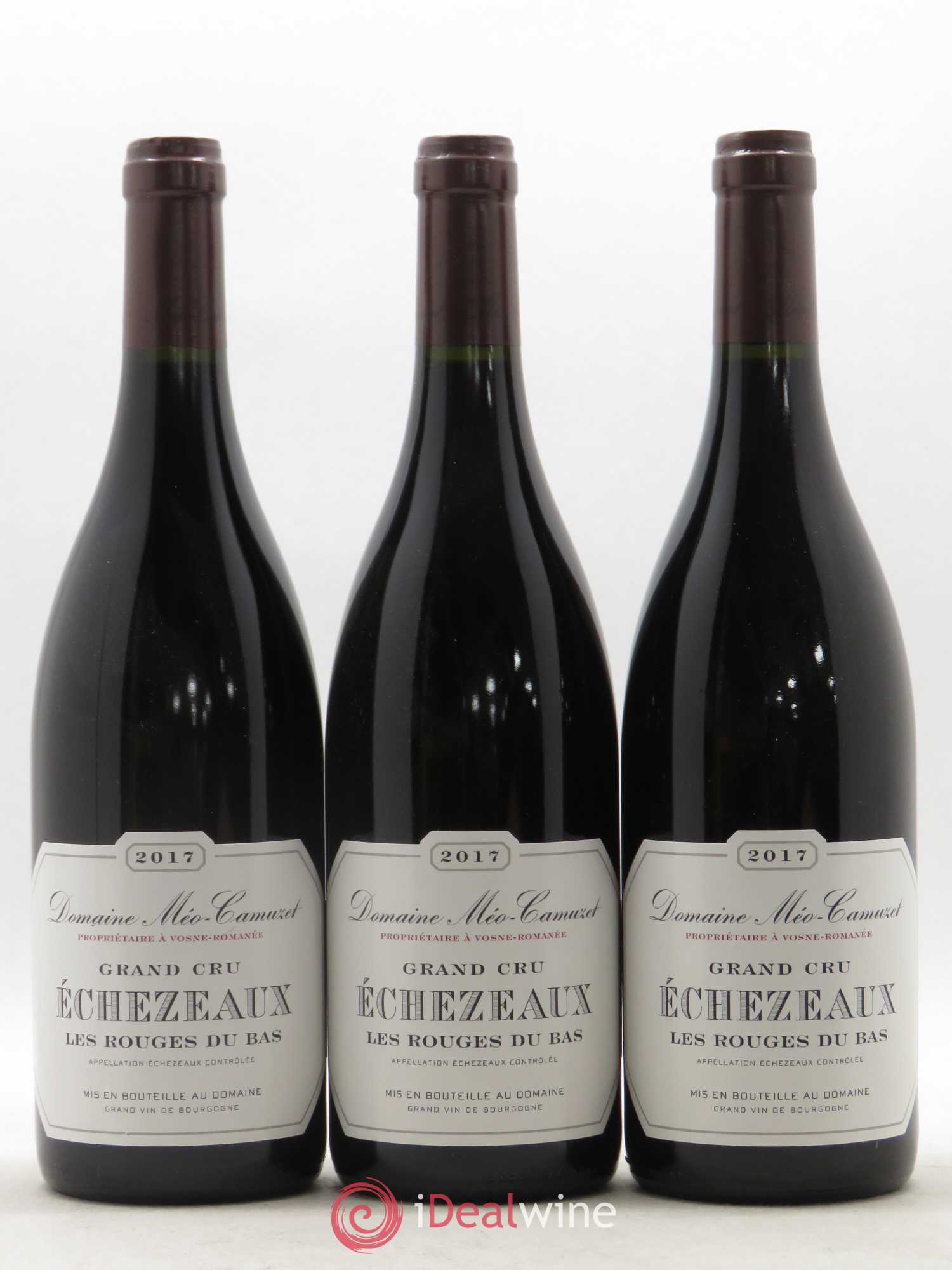 Echezeaux Grand Cru Les Rouges du Bas Méo-Camuzet (Domaine) 2017 - Lot of 3 bottles - 0