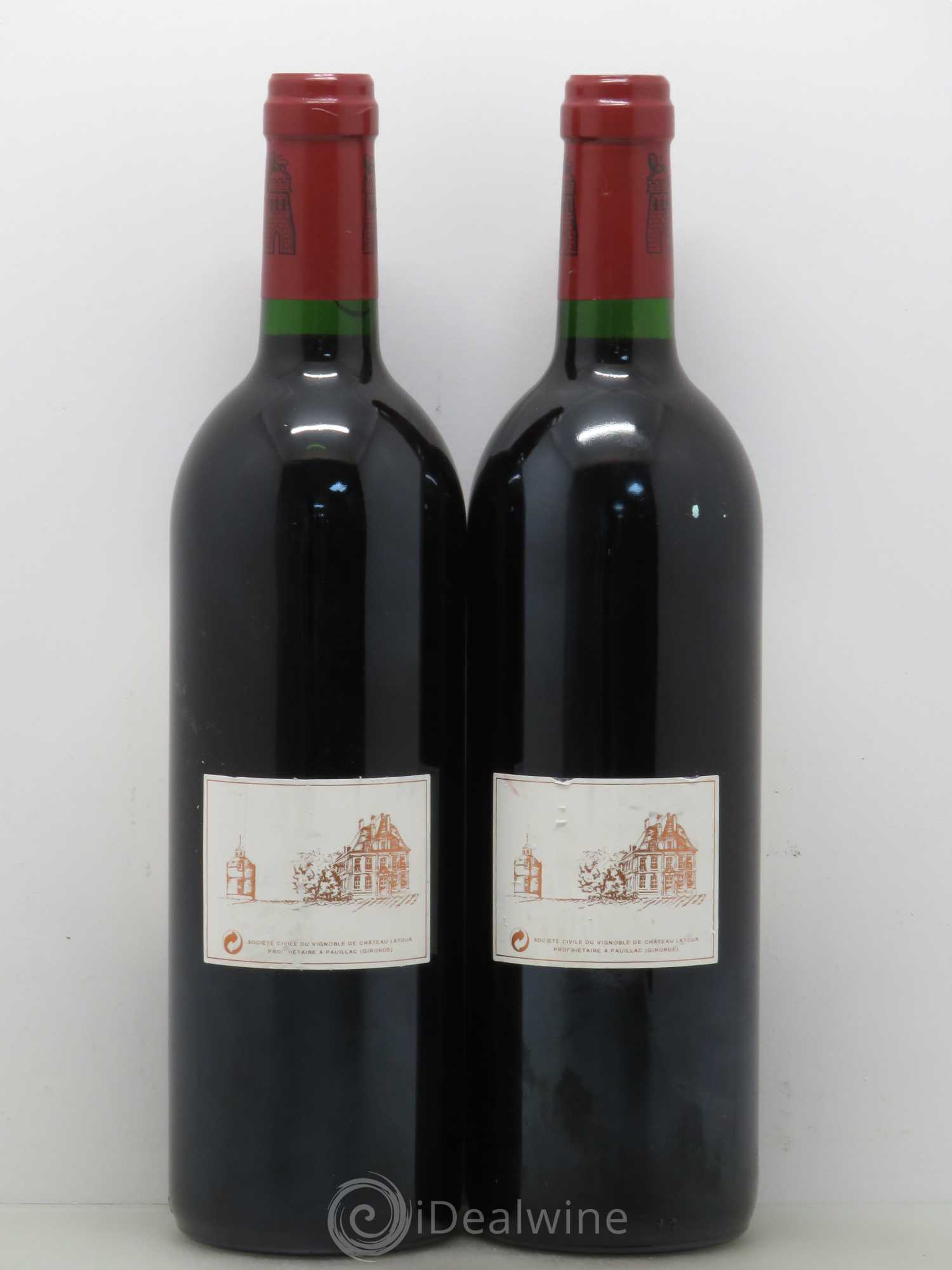 Château Latour 1er Grand Cru Classé 1995 - Lot of 2 bottles - 1