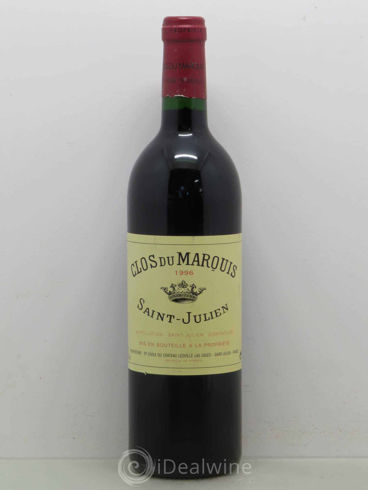 Clos du Marquis 1996 - Lot of 1 bottle - 0