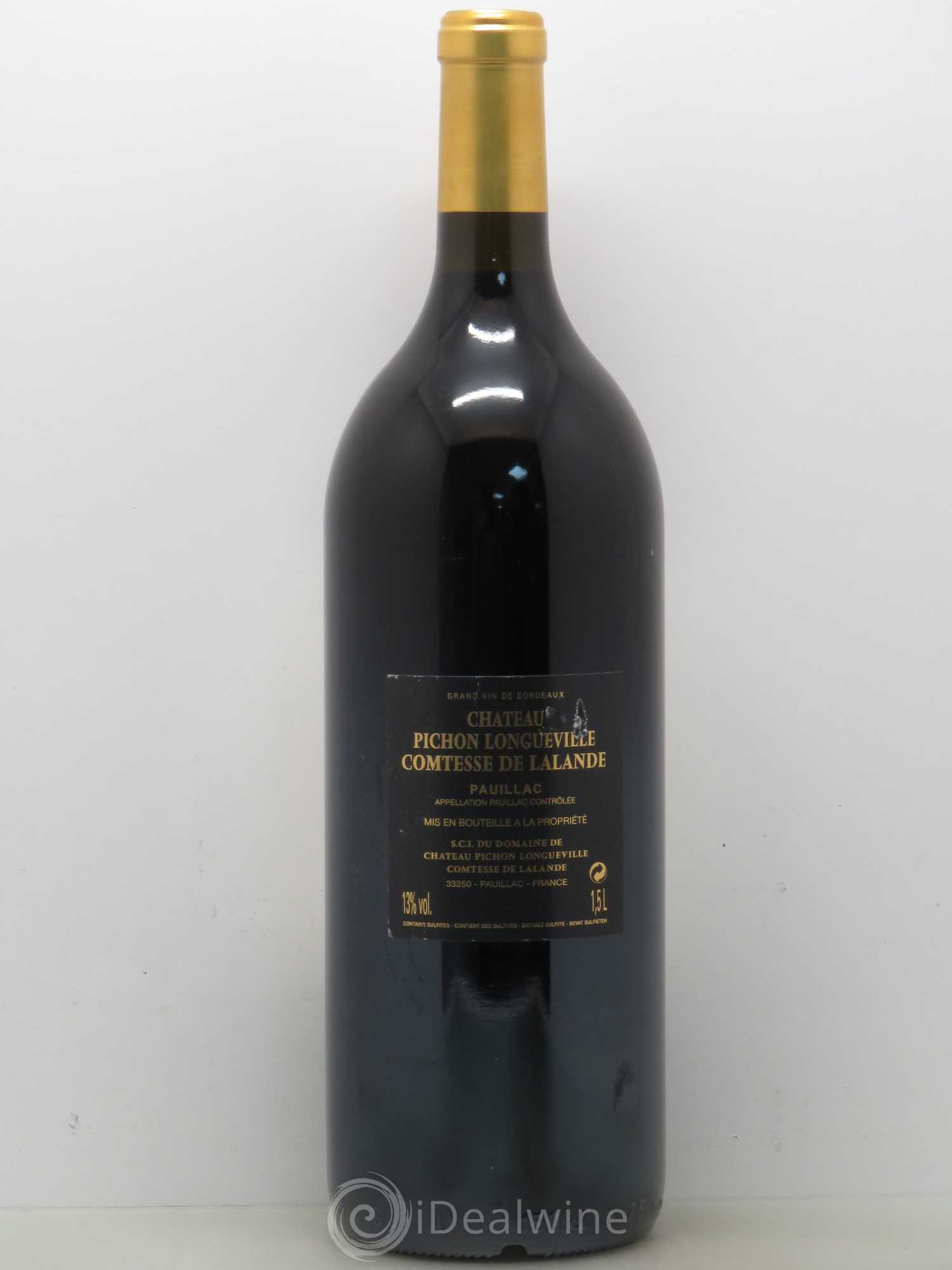 Château Pichon Longueville Comtesse de Lalande 2ème Grand Cru Classé 2007 - Lot de 1 magnum - 1