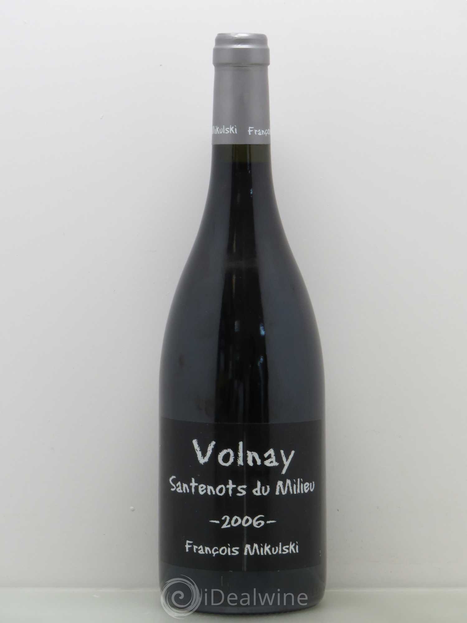 Volnay 1er Cru Santenots du Milieu François Mikulski 2006 - Lot of 1 bottle - 0