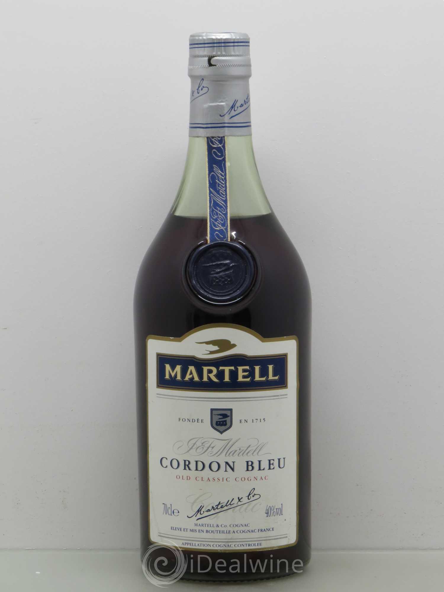 Cognac Martell Cordon Bleu - Lot de 1 bouteille - 0