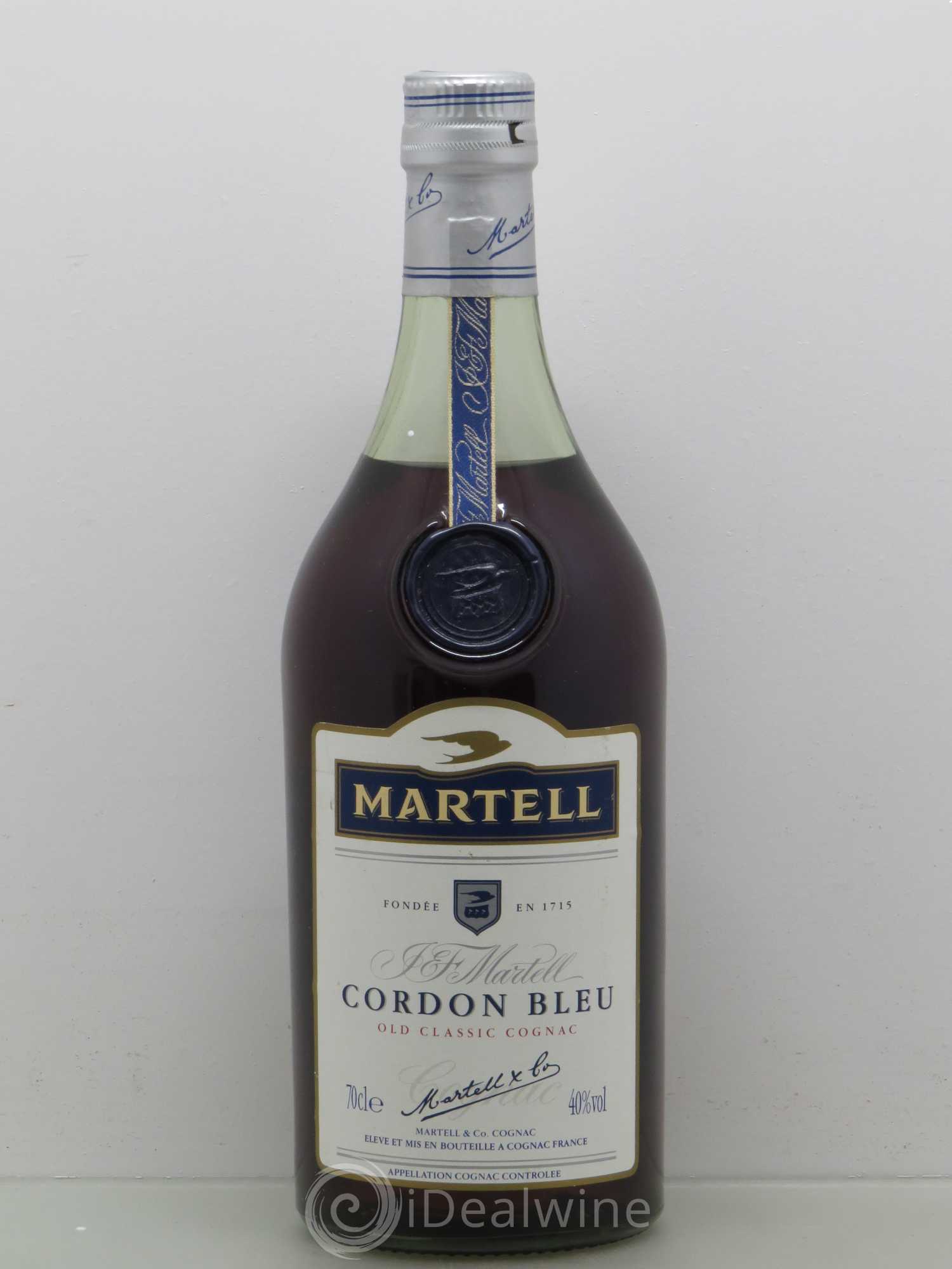 Cognac Martell Cordon Bleu - Lot de 1 bouteille - 0