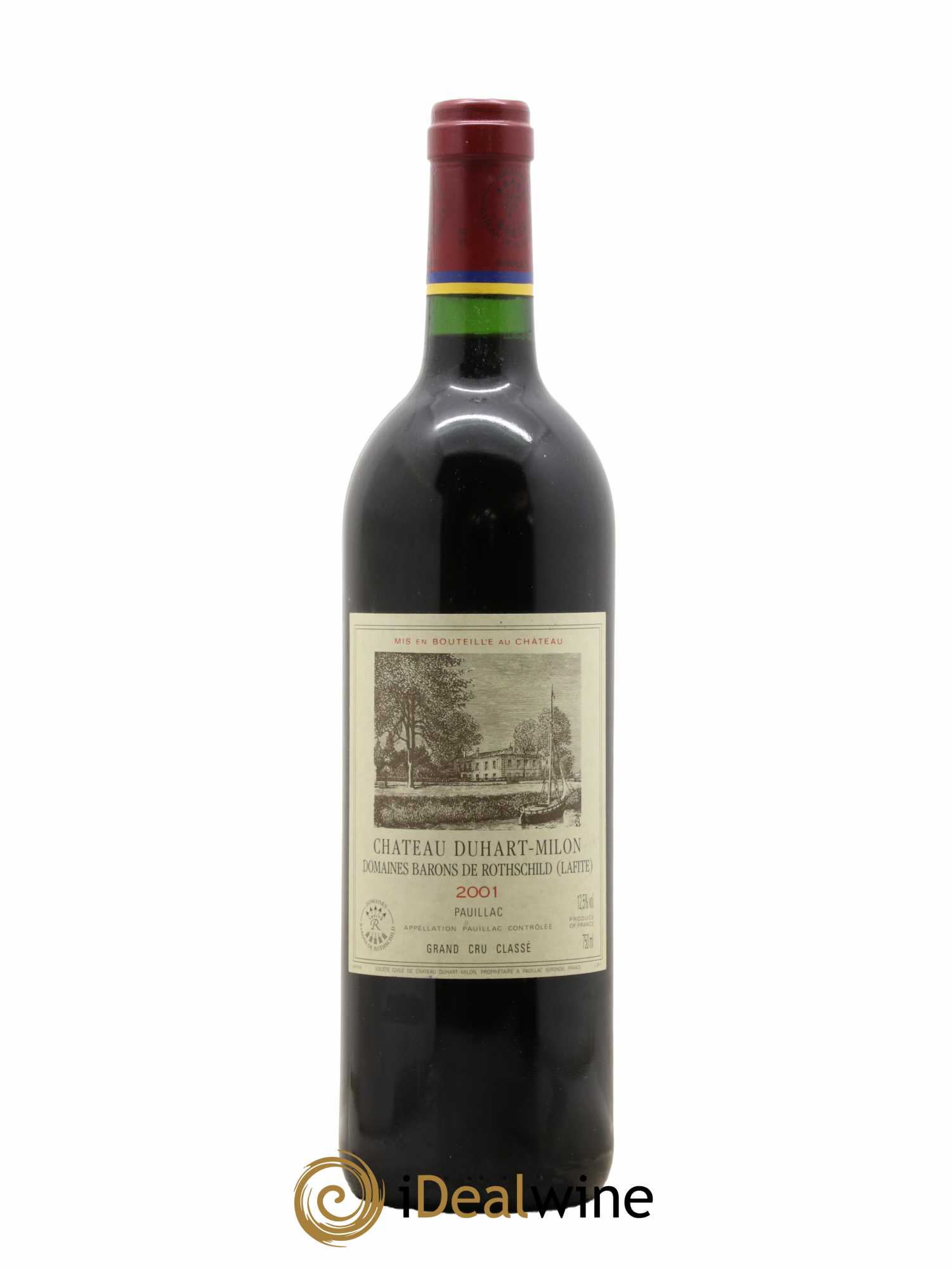 Château Duhart-Milon 4ème Grand Cru Classé 2001 - Lotto di 1 bottiglia - 0